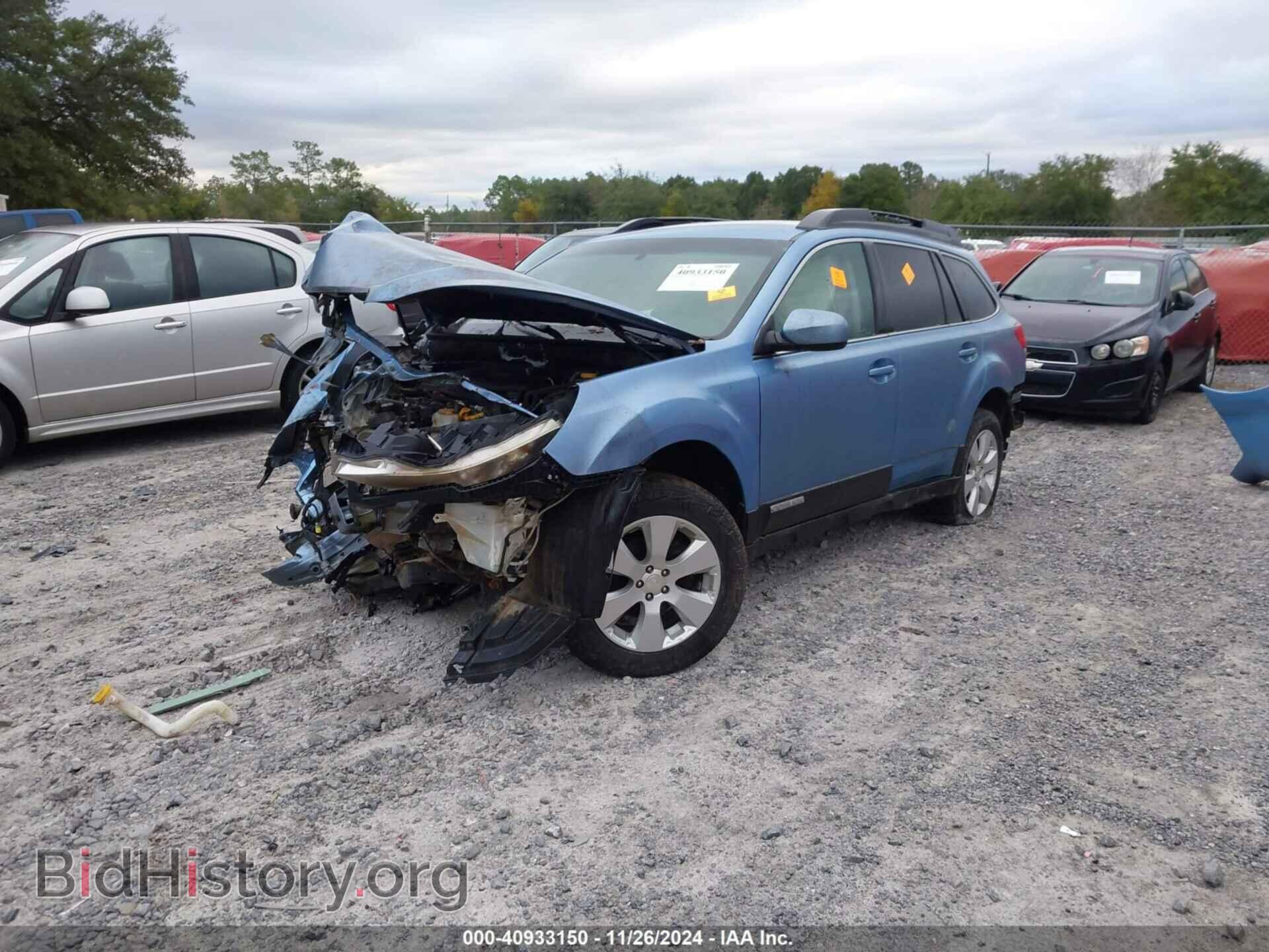 2011 SUBARU OUTBACK - VIN: 4S4BRBCC0B3329312 - Фото 2