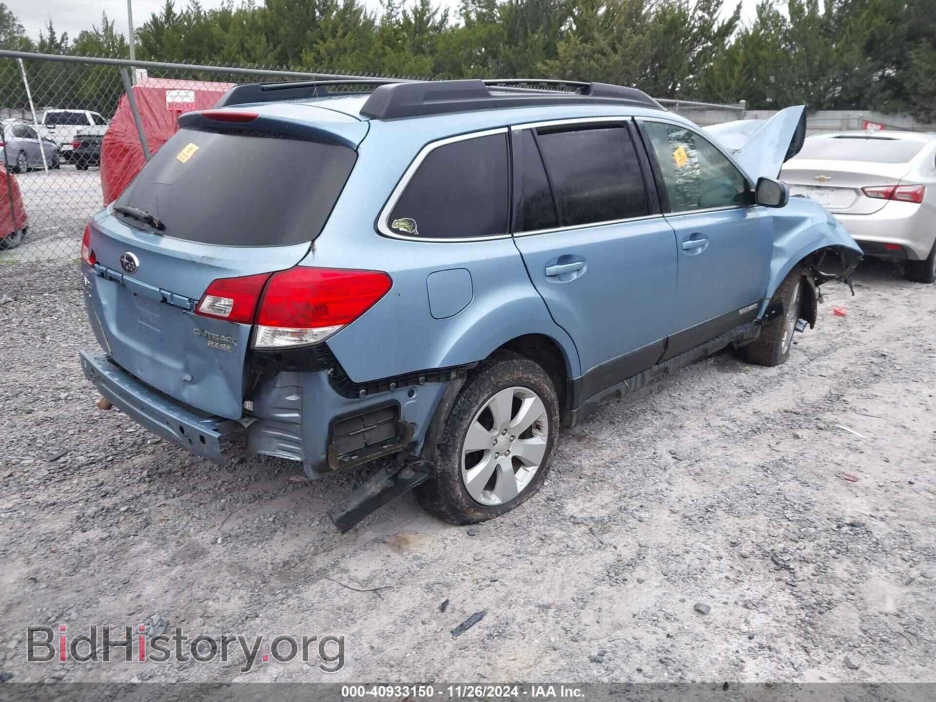 2011 SUBARU OUTBACK - VIN: 4S4BRBCC0B3329312 - Фото 4