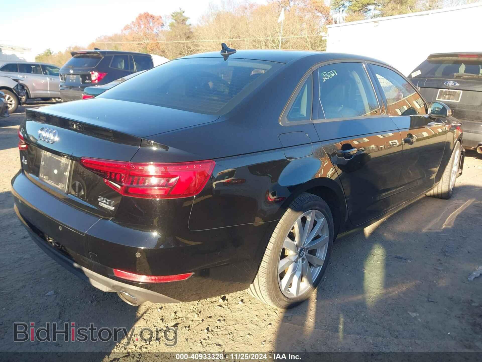 2017 AUDI A4 - VIN: WAUANAF4XHN009256 - Фото 4