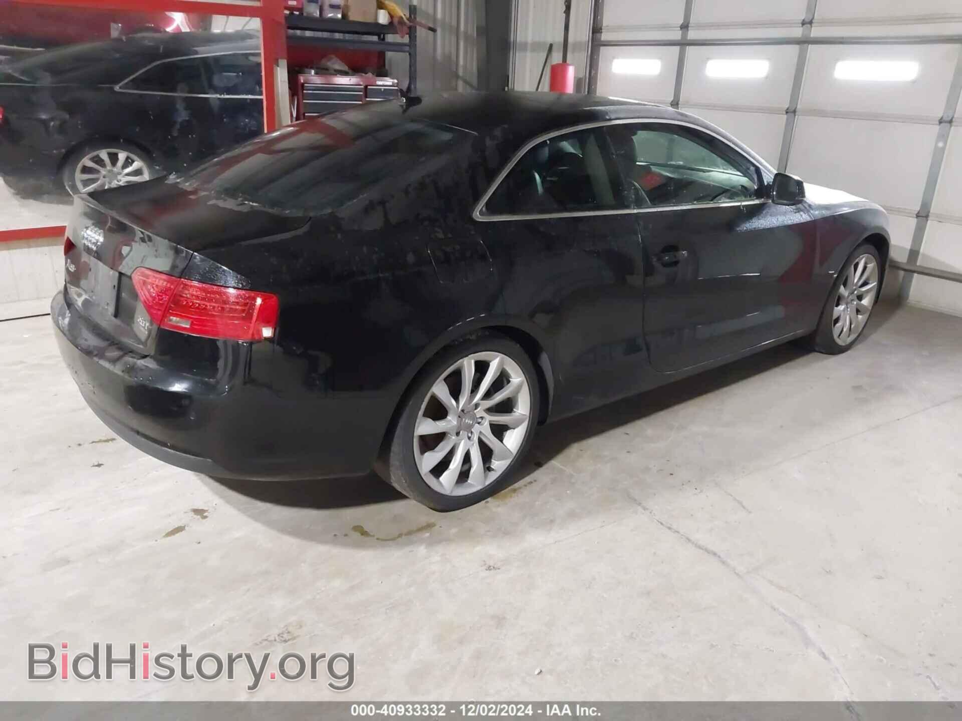 2013 AUDI A5 - VIN: WAULFAFR7DA025496 - Фото 4