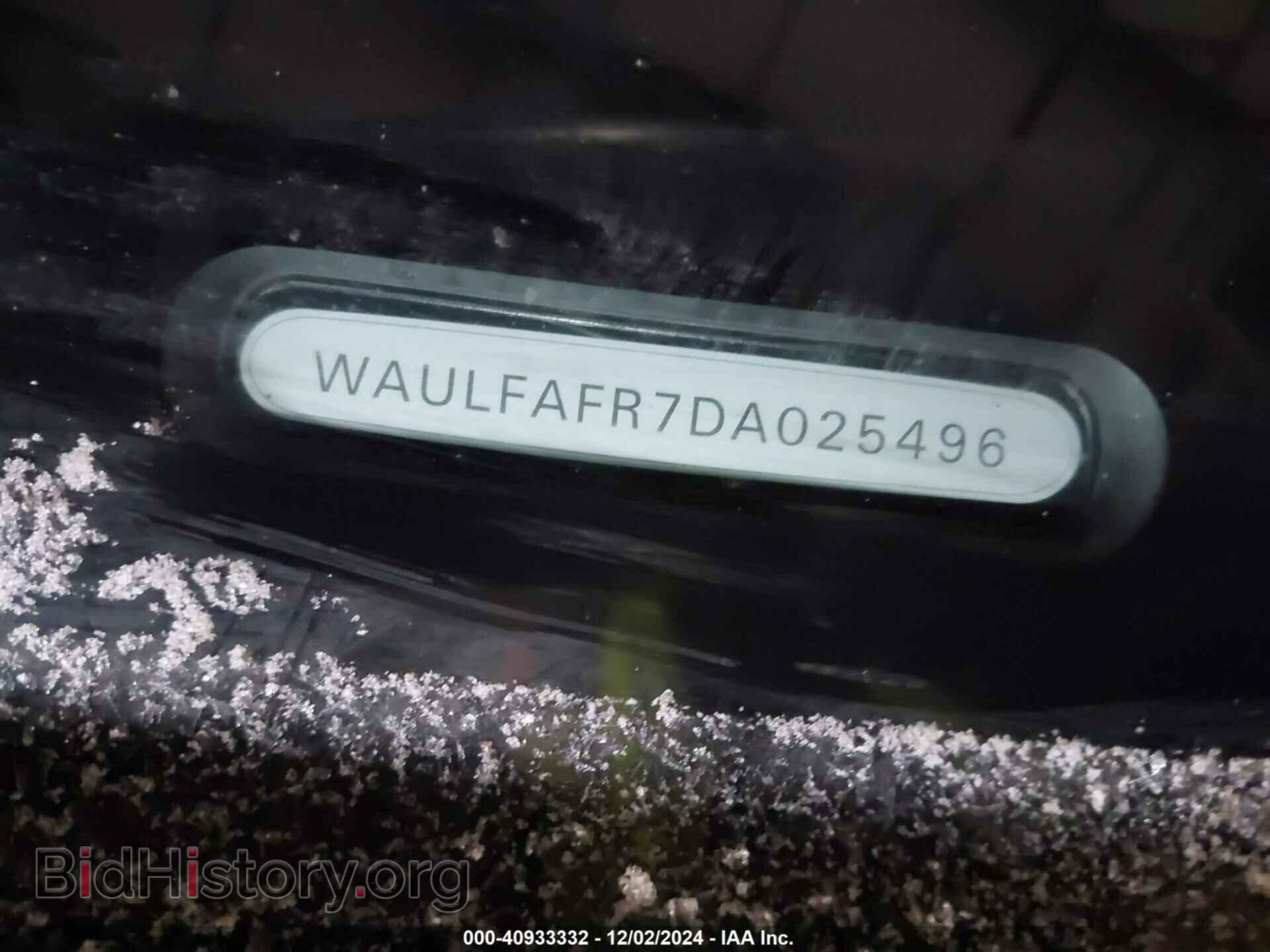 2013 AUDI A5 - VIN: WAULFAFR7DA025496 - Фото 9