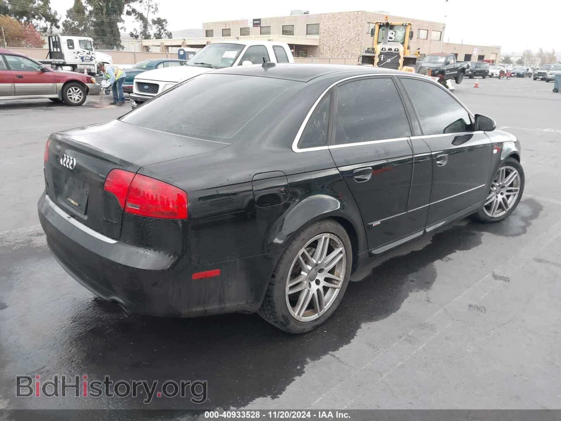 2008 AUDI A4 - VIN: WAUAF78E68A003256 - Фото 4