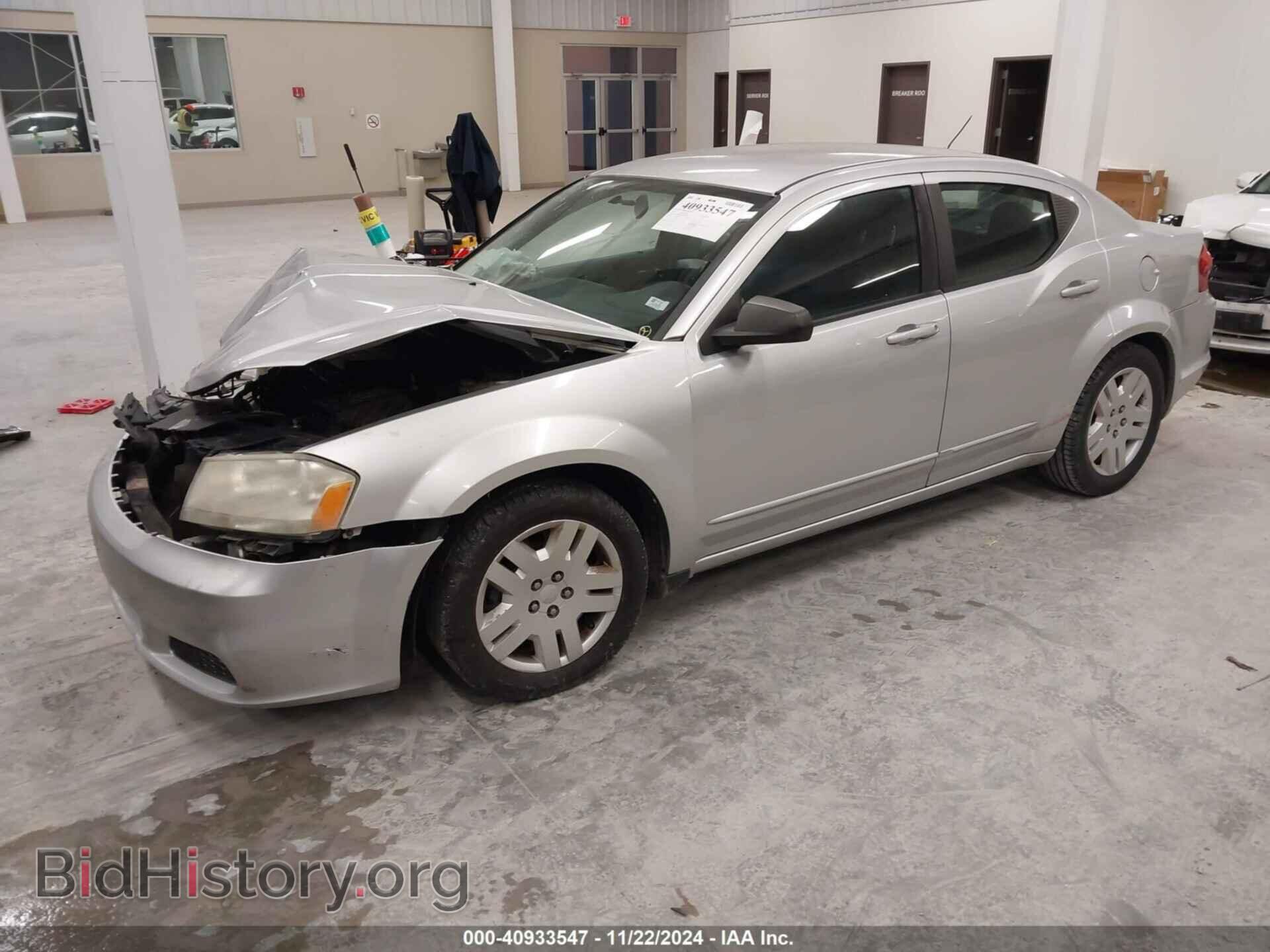 2011 DODGE AVENGER - VIN: 1B3BD4FB6BN540196 - Фото 2