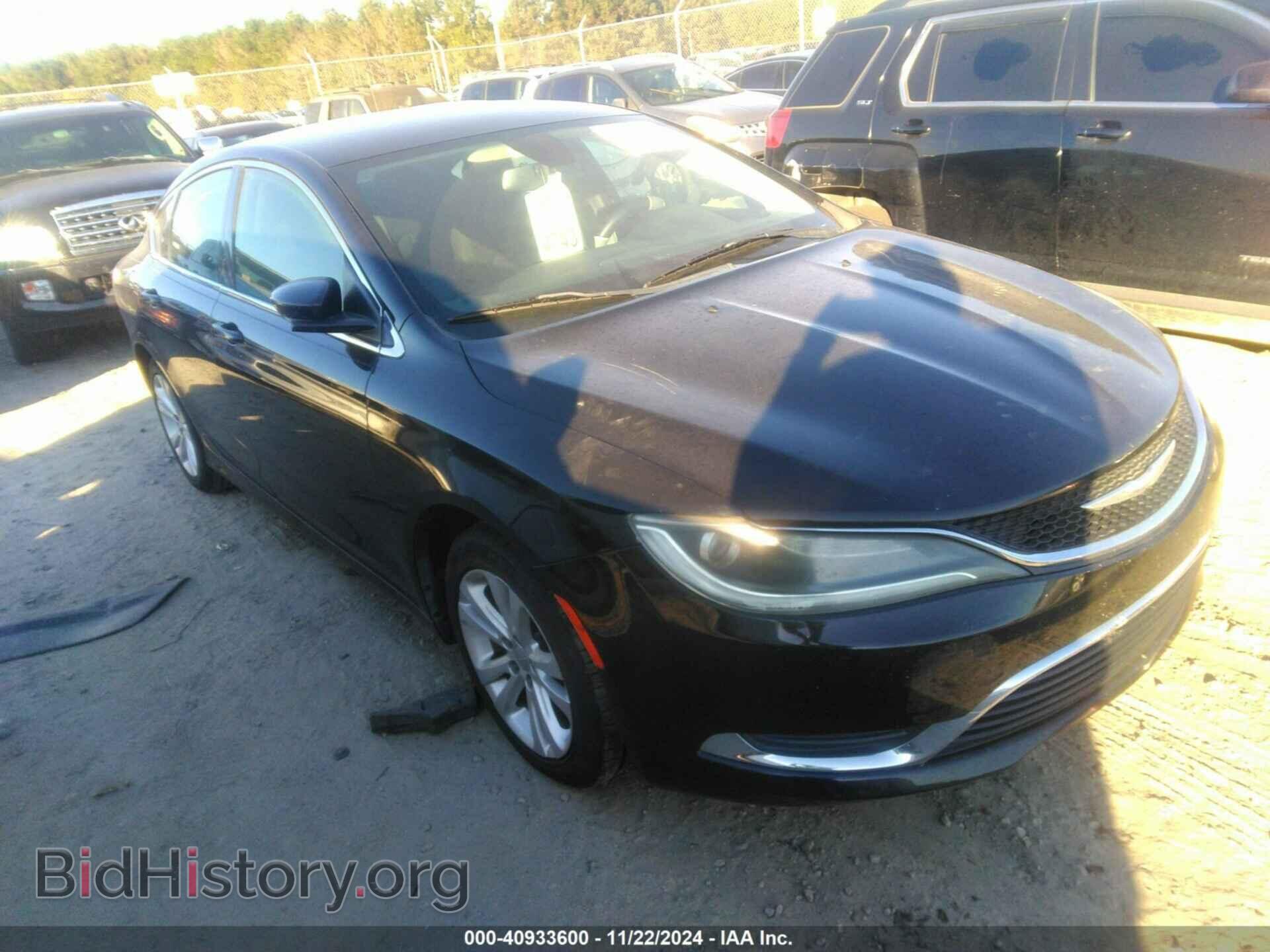 Фотография 1C3CCCAB6FN533878 - CHRYSLER 200 2015