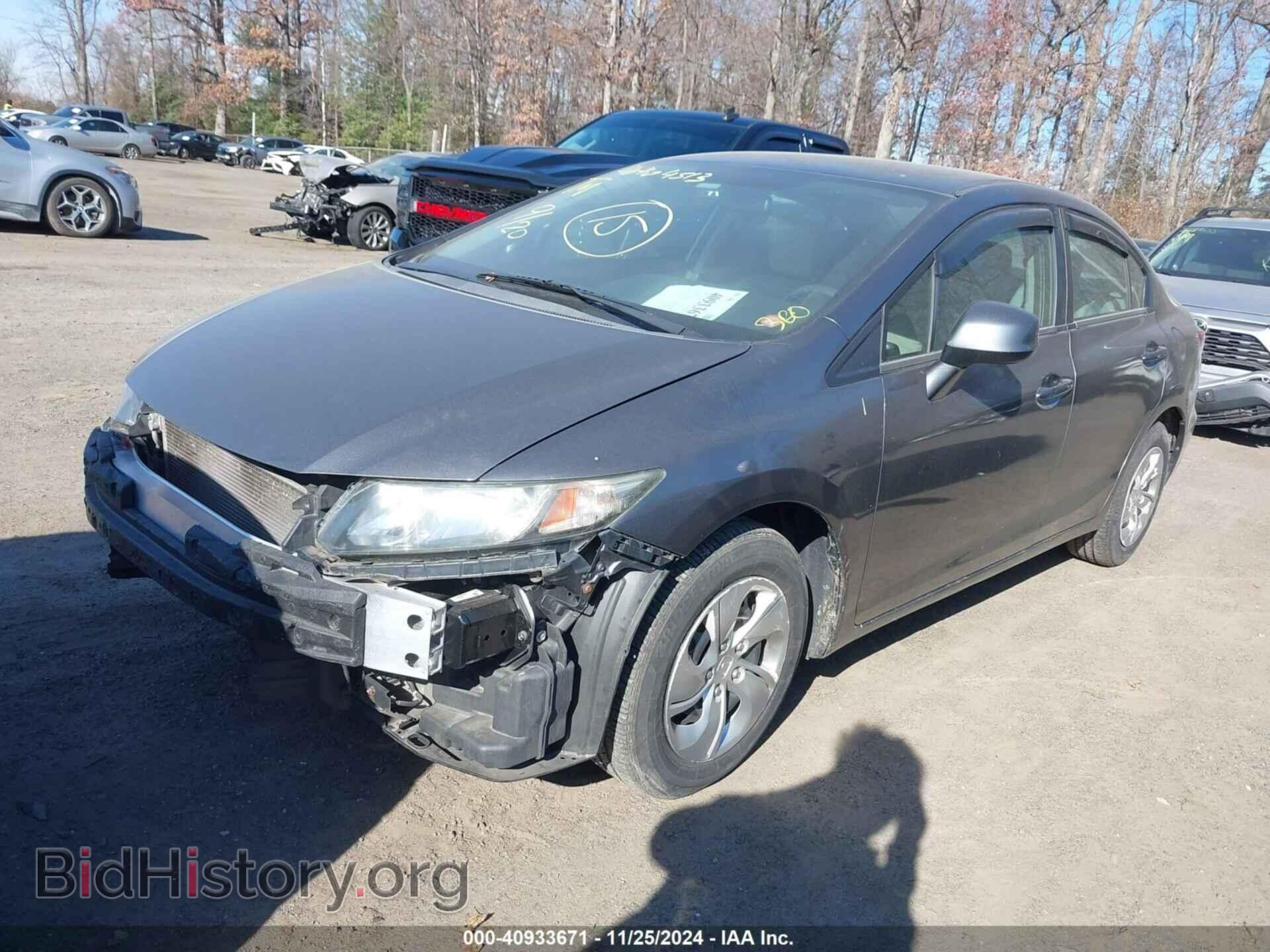 2013 HONDA CIVIC - VIN: 19XFB2F50DE201218 - Фото 2