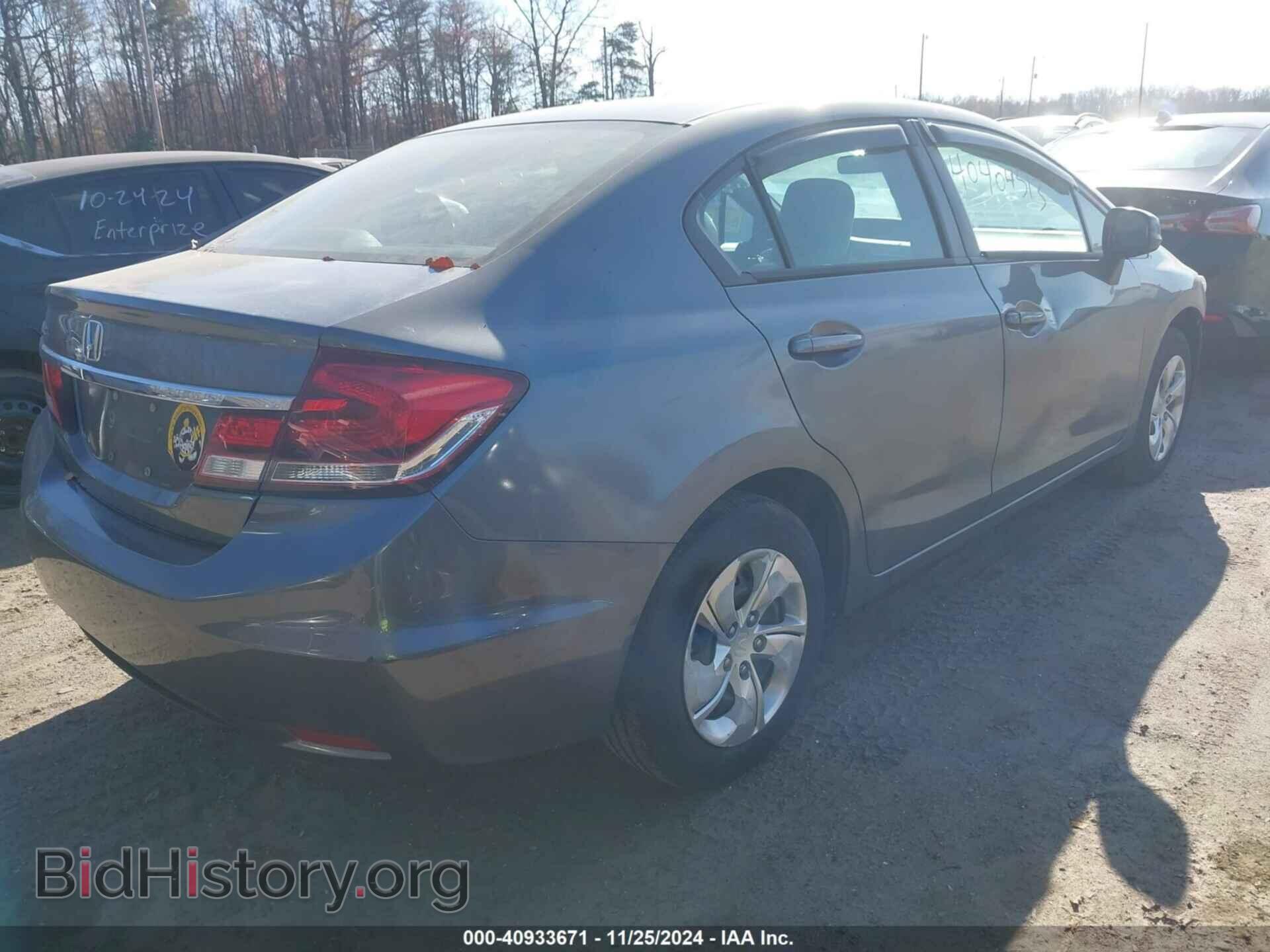 2013 HONDA CIVIC - VIN: 19XFB2F50DE201218 - Фото 4