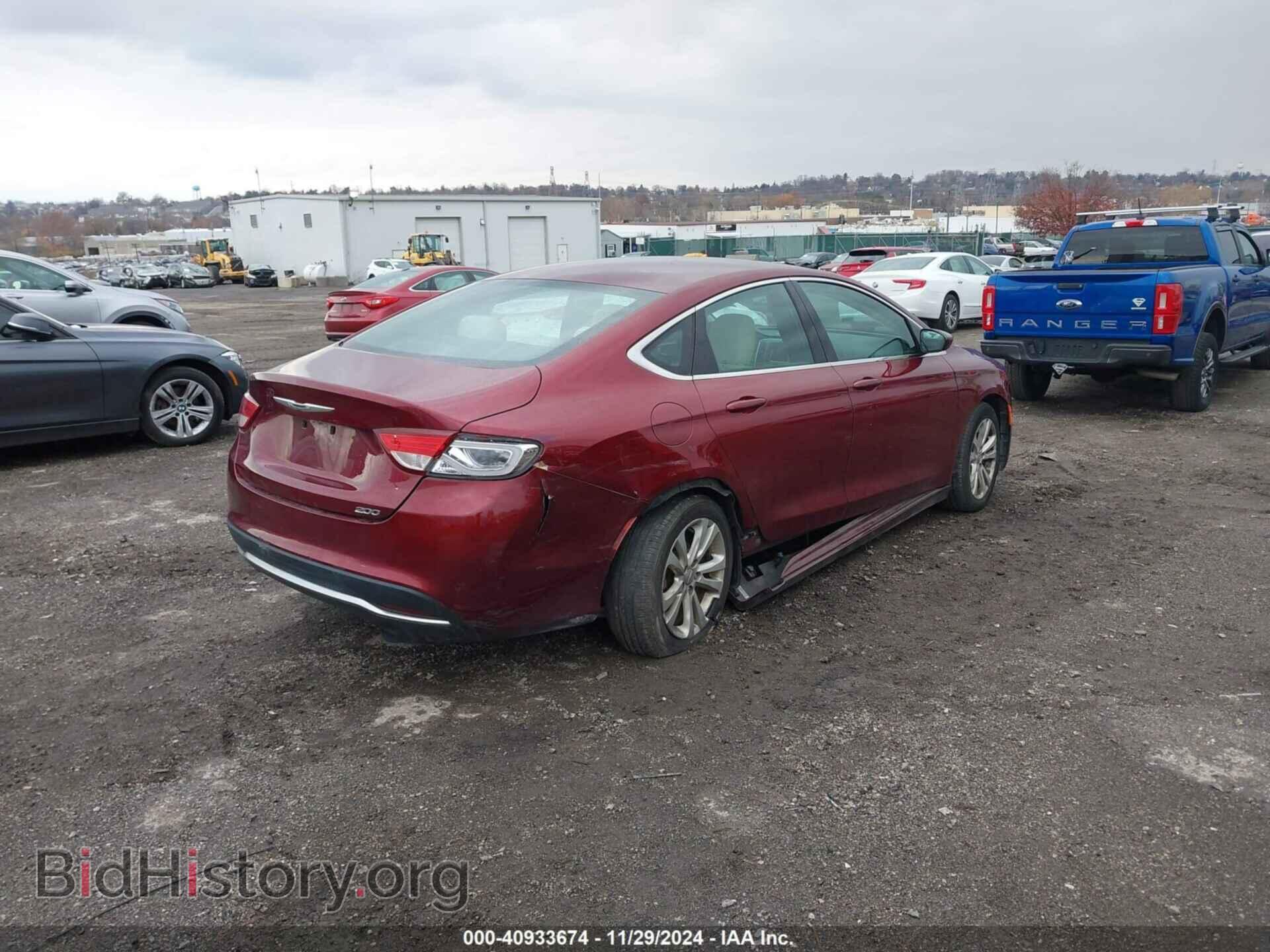 2015 CHRYSLER 200 - VIN: 1C3CCCAB7FN559924 - Фото 4