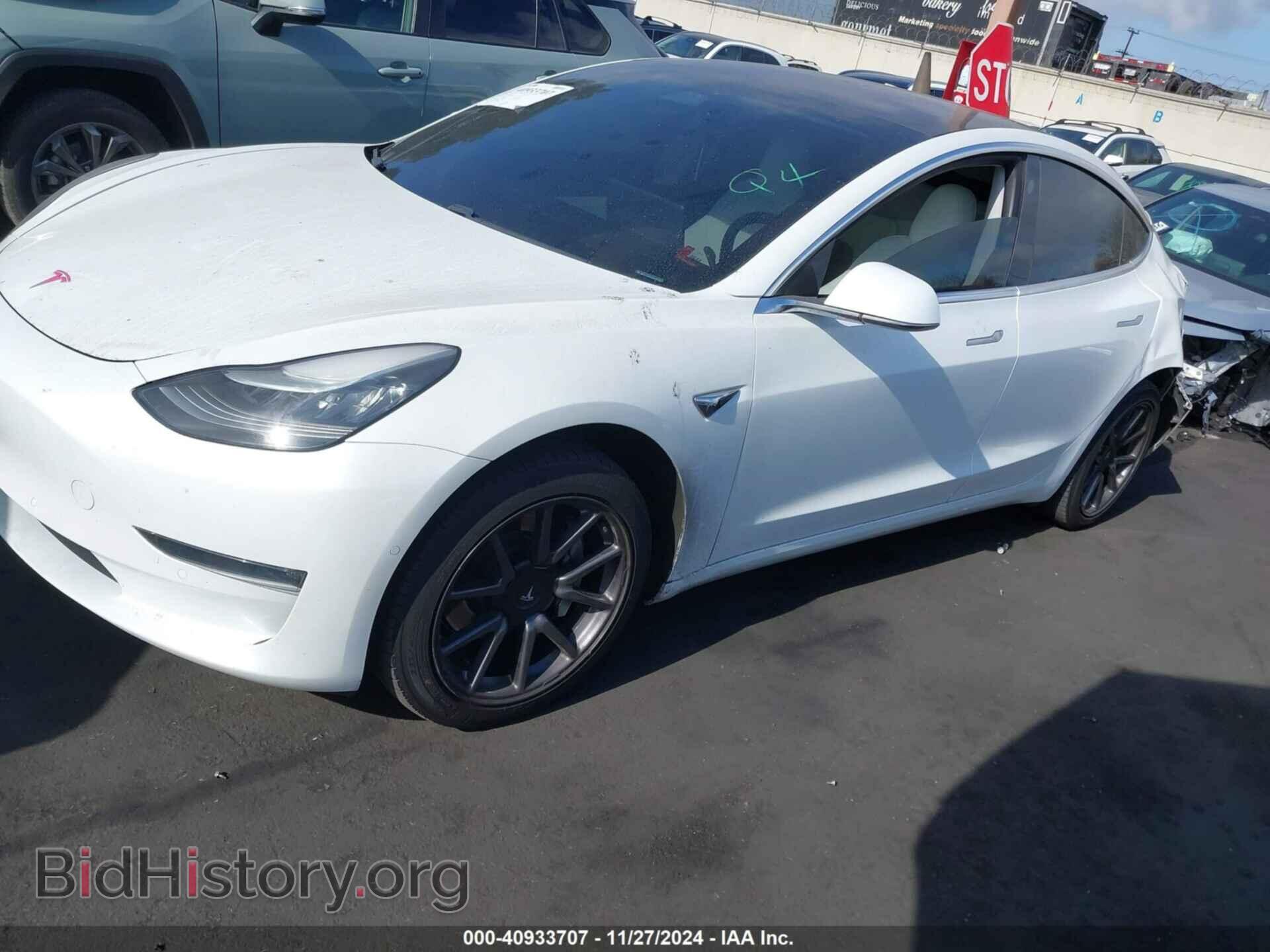 2019 TESLA MODEL 3 - VIN: 5YJ3E1EA8KF302050 - Фото 2