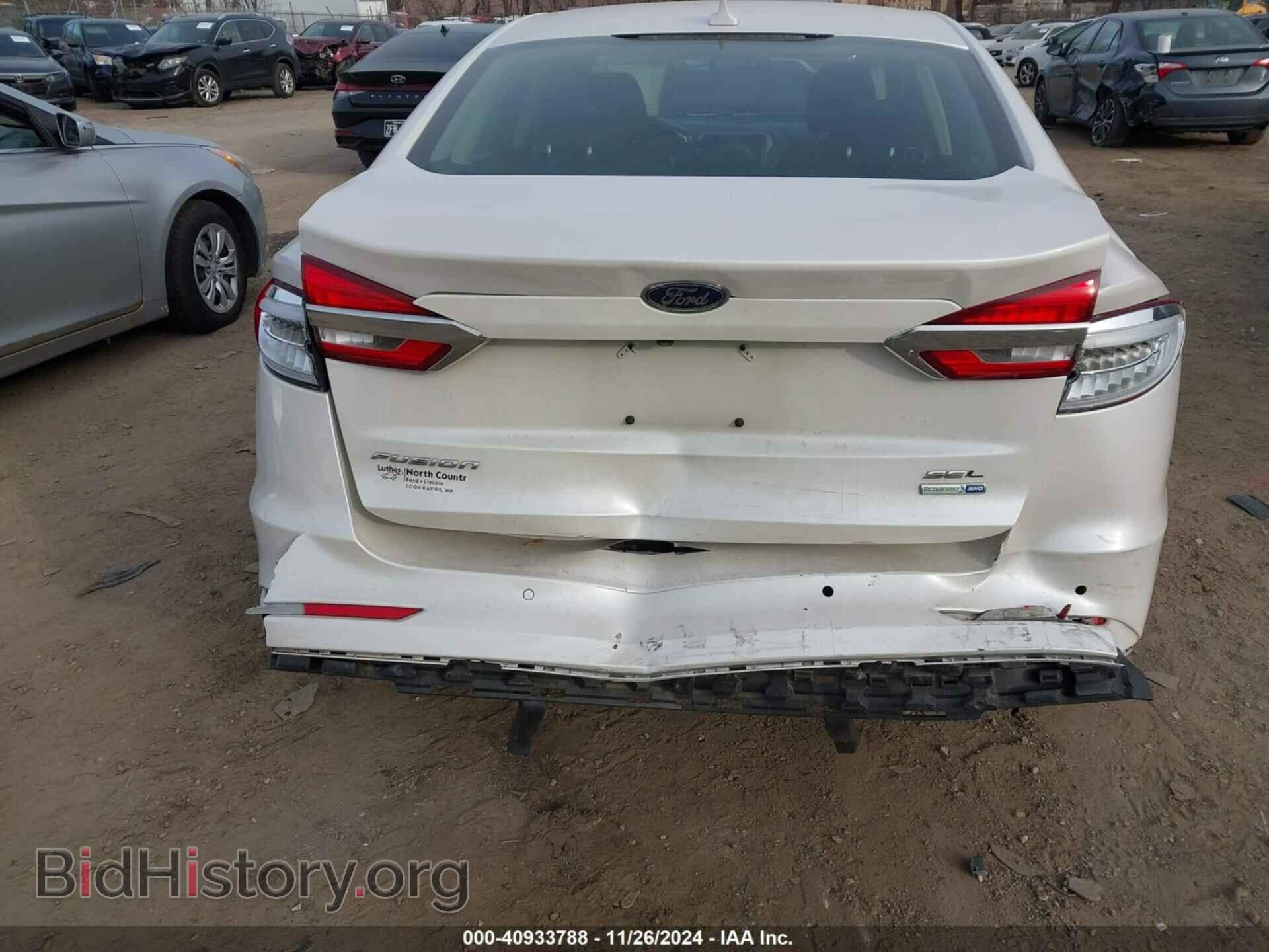 2019 FORD FUSION - VIN: 3FA6P0E94KR145158 - Фото 6