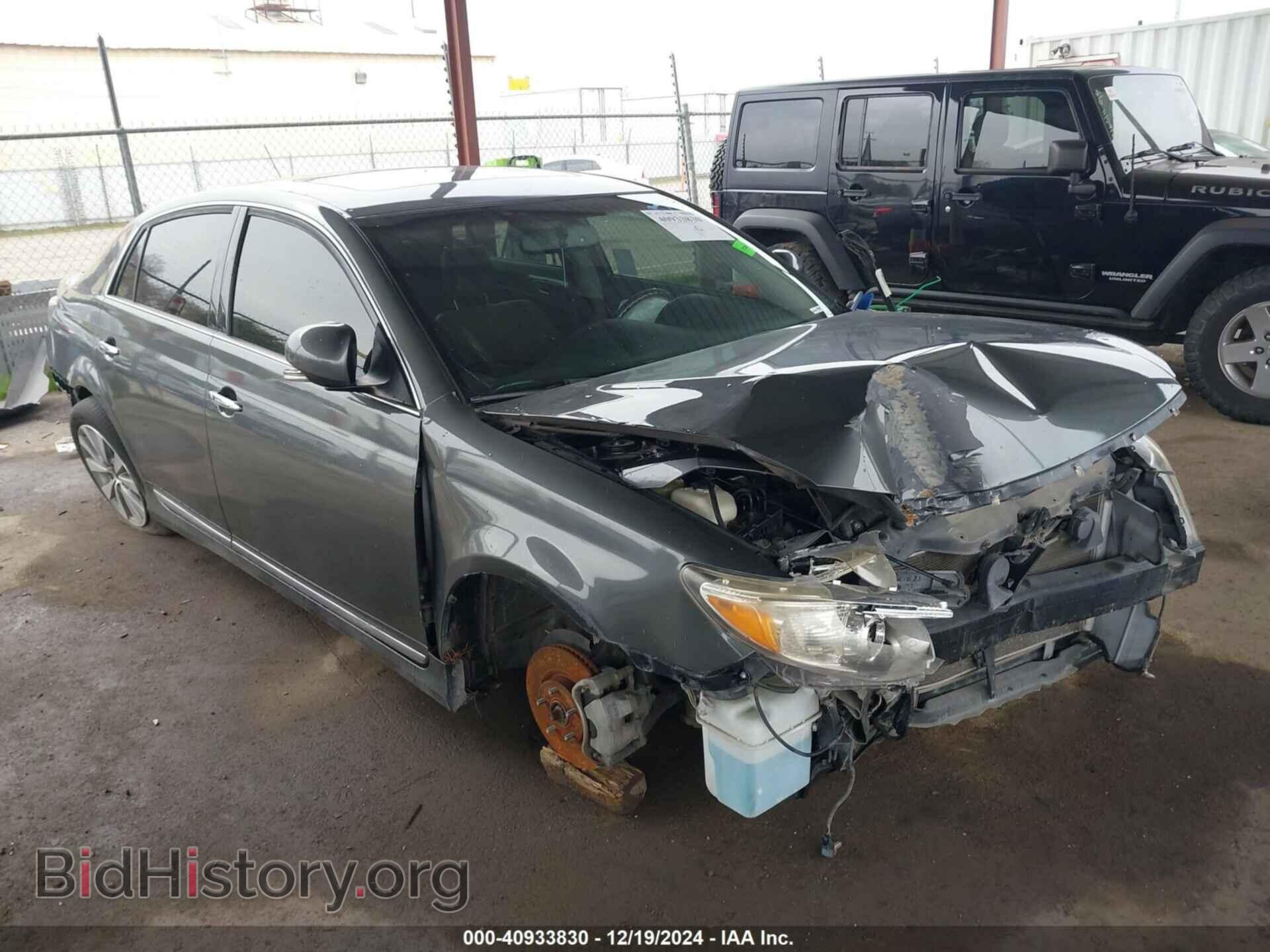 Фотография 4T1BK3DB6CU473233 - TOYOTA AVALON 2012