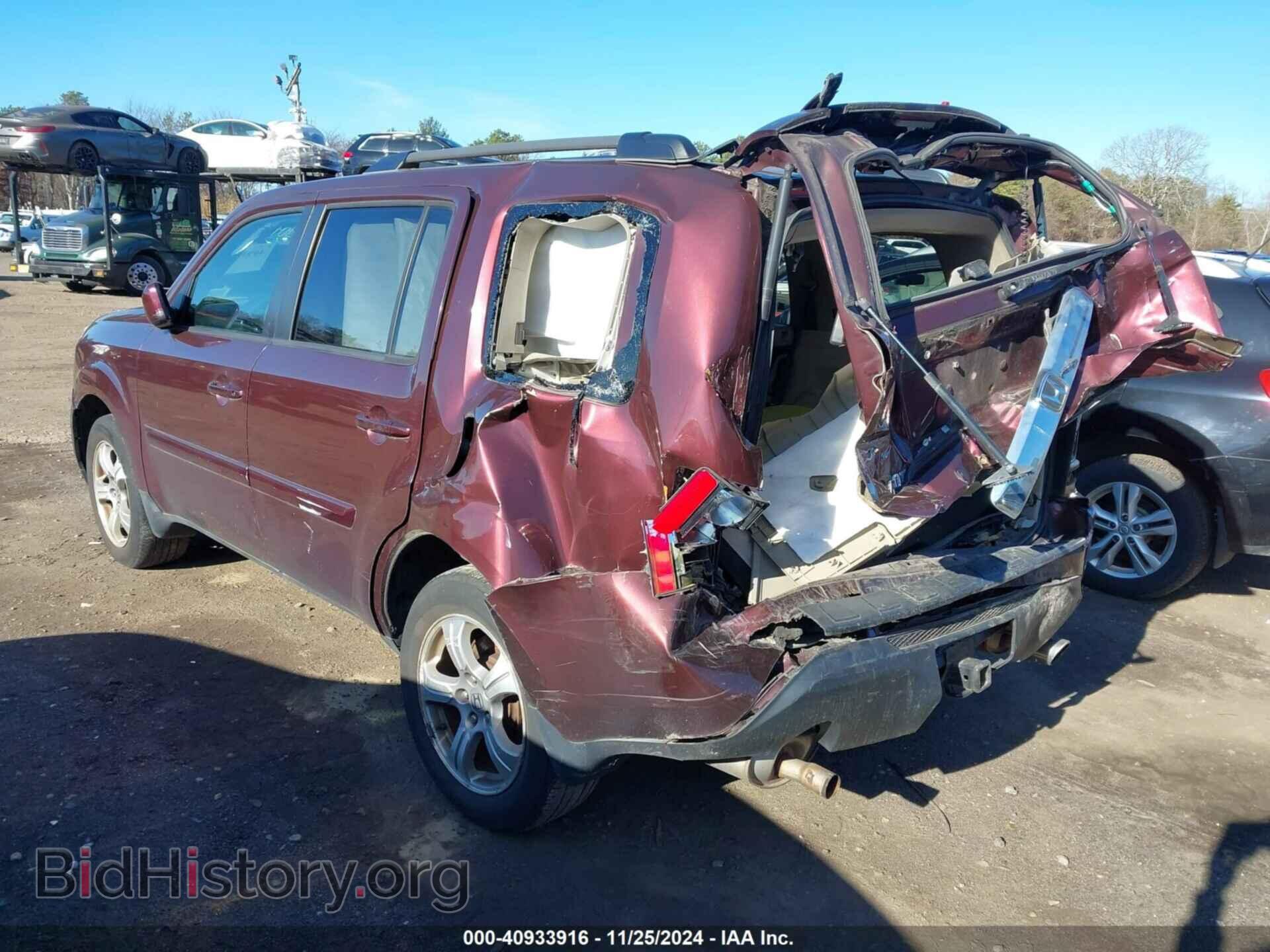 2013 HONDA PILOT - VIN: 5FNYF4H41DB022483 - Фото 3