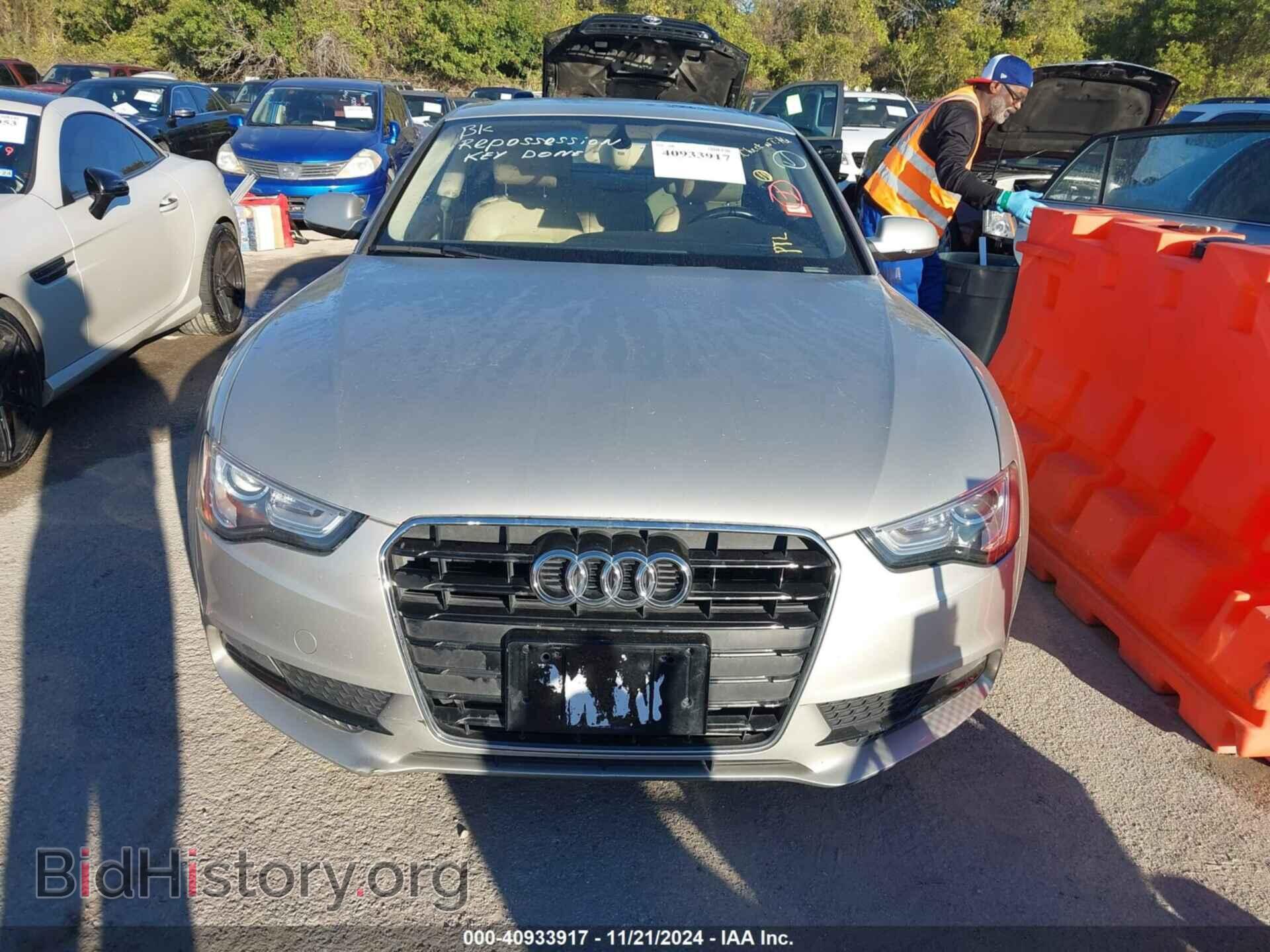 2013 AUDI A5 - VIN: WAULFAFR0DA020141 - Фото 12
