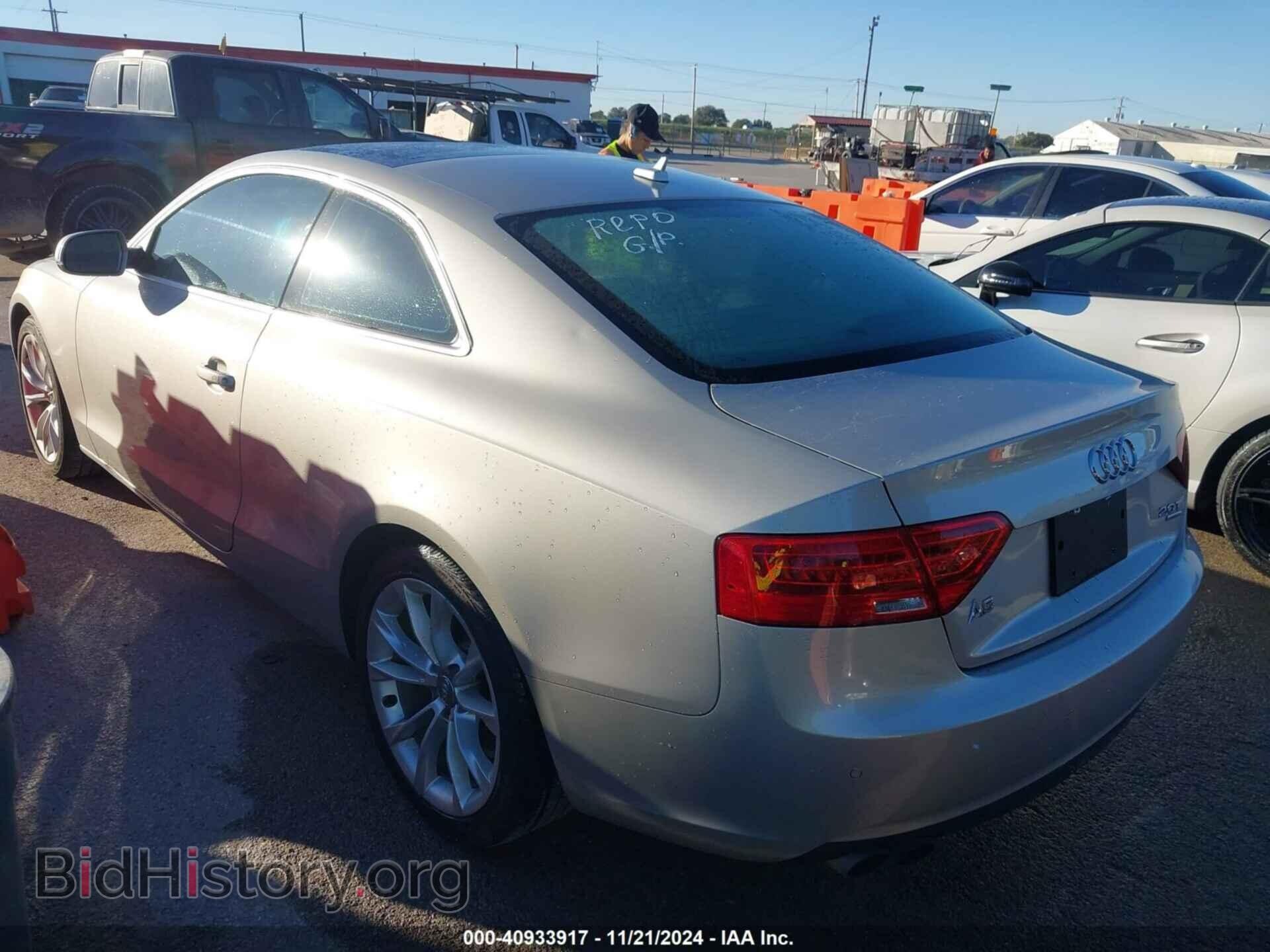 2013 AUDI A5 - VIN: WAULFAFR0DA020141 - Фото 3
