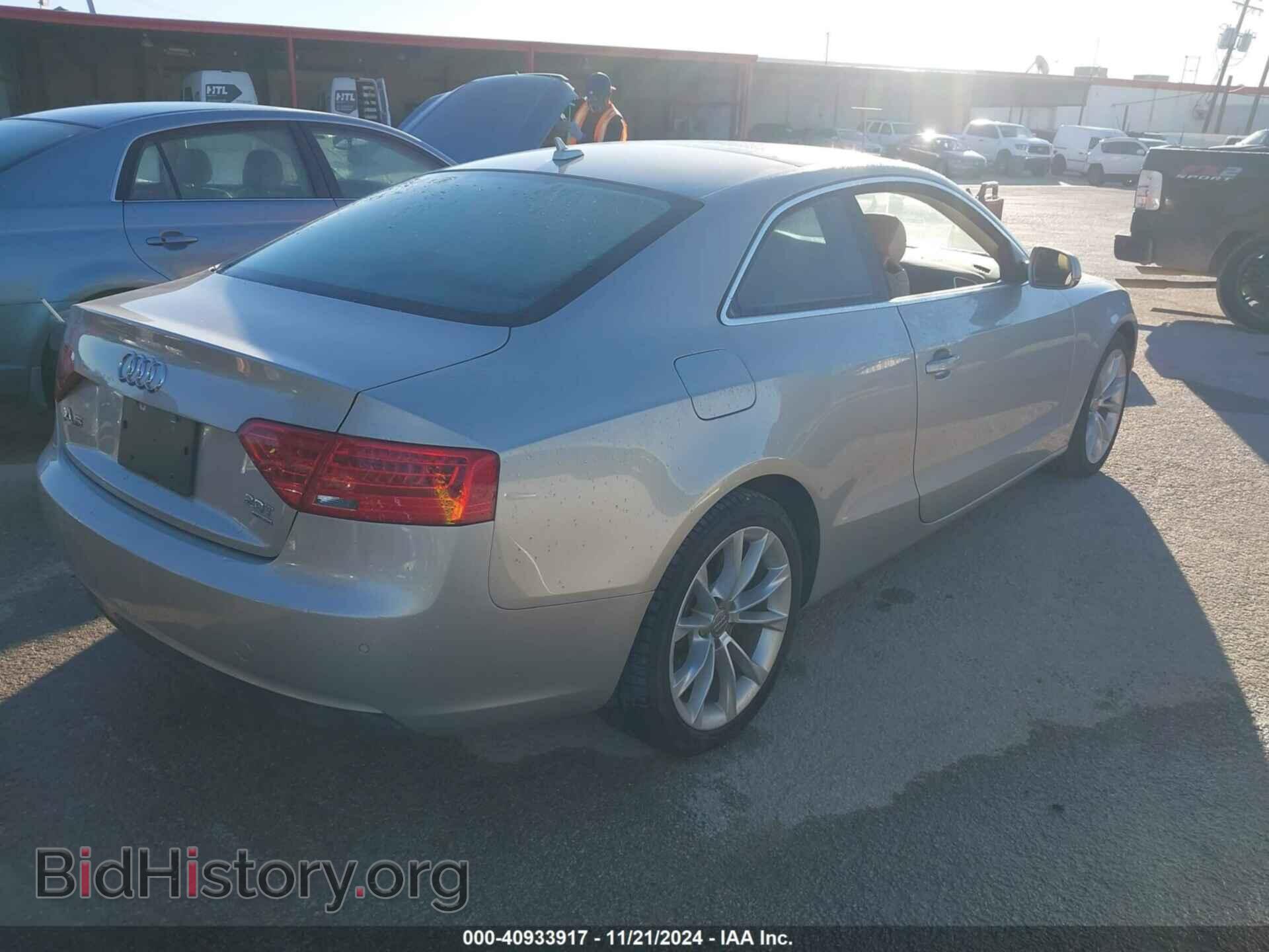 2013 AUDI A5 - VIN: WAULFAFR0DA020141 - Фото 4