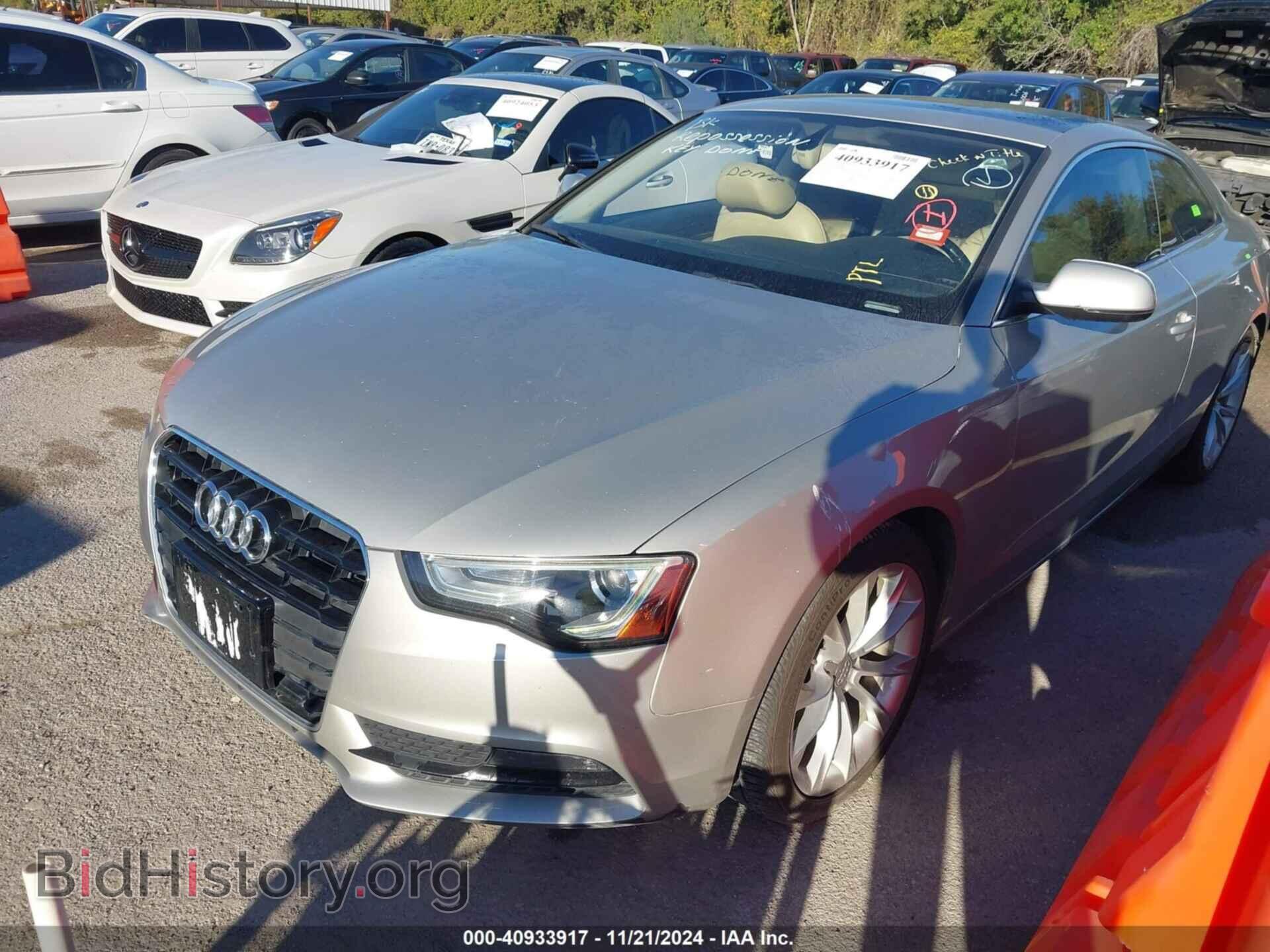 2013 AUDI A5 - VIN: WAULFAFR0DA020141 - Фото 6