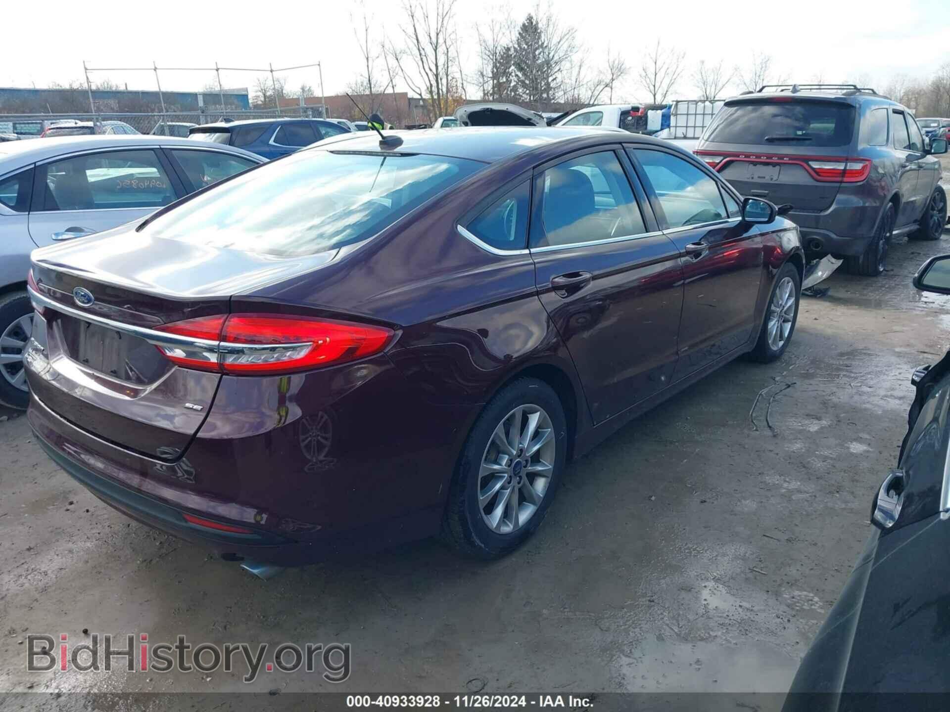 2017 FORD FUSION - VIN: 3FA6P0H71HR406457 - Фото 4