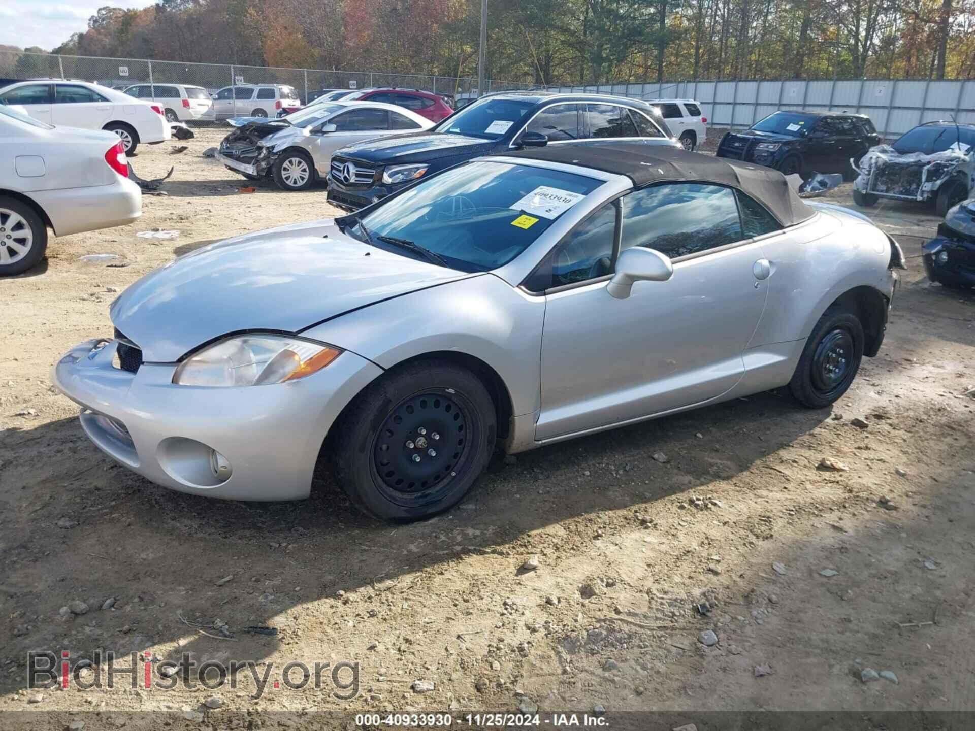 2008 MITSUBISHI ECLIPSE SPYDER - VIN: 4A3AL25F28E023909 - Фото 2