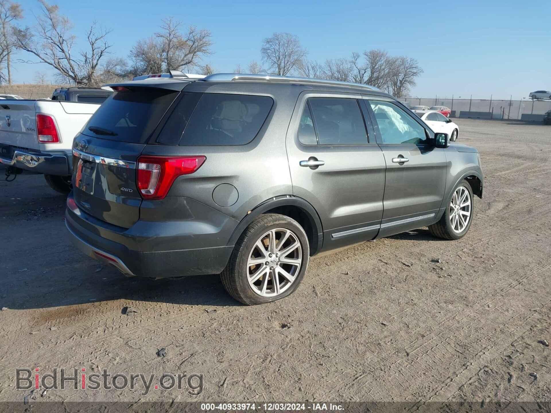 2016 FORD EXPLORER - VIN: 1FM5K8F88GGC25209 - Фото 4
