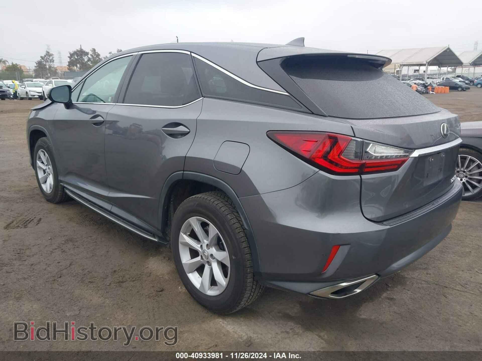 2017 LEXUS RX 350 - VIN: 2T2ZZMCA2HC089785 - Фото 3
