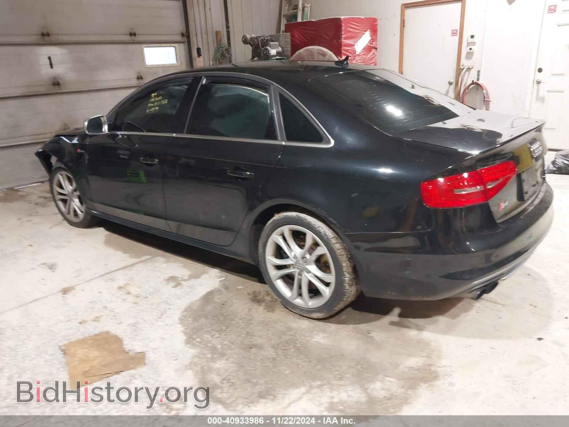 2014 AUDI S4 - VIN: WAUBGAFL8EA165661 - Фото 3