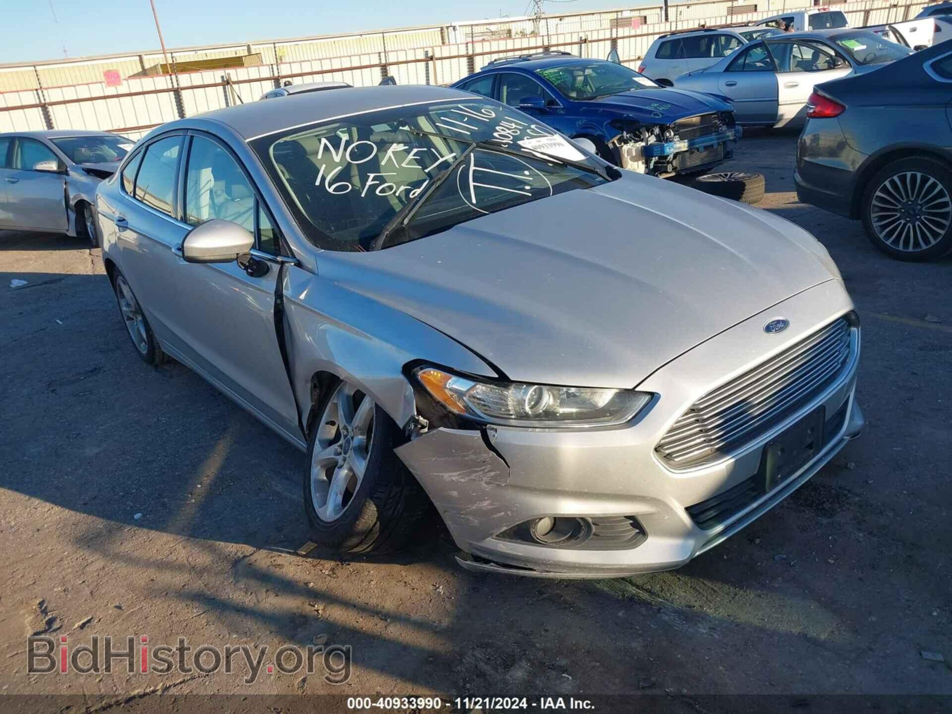 Фотография 3FA6P0G77GR340450 - FORD FUSION 2016