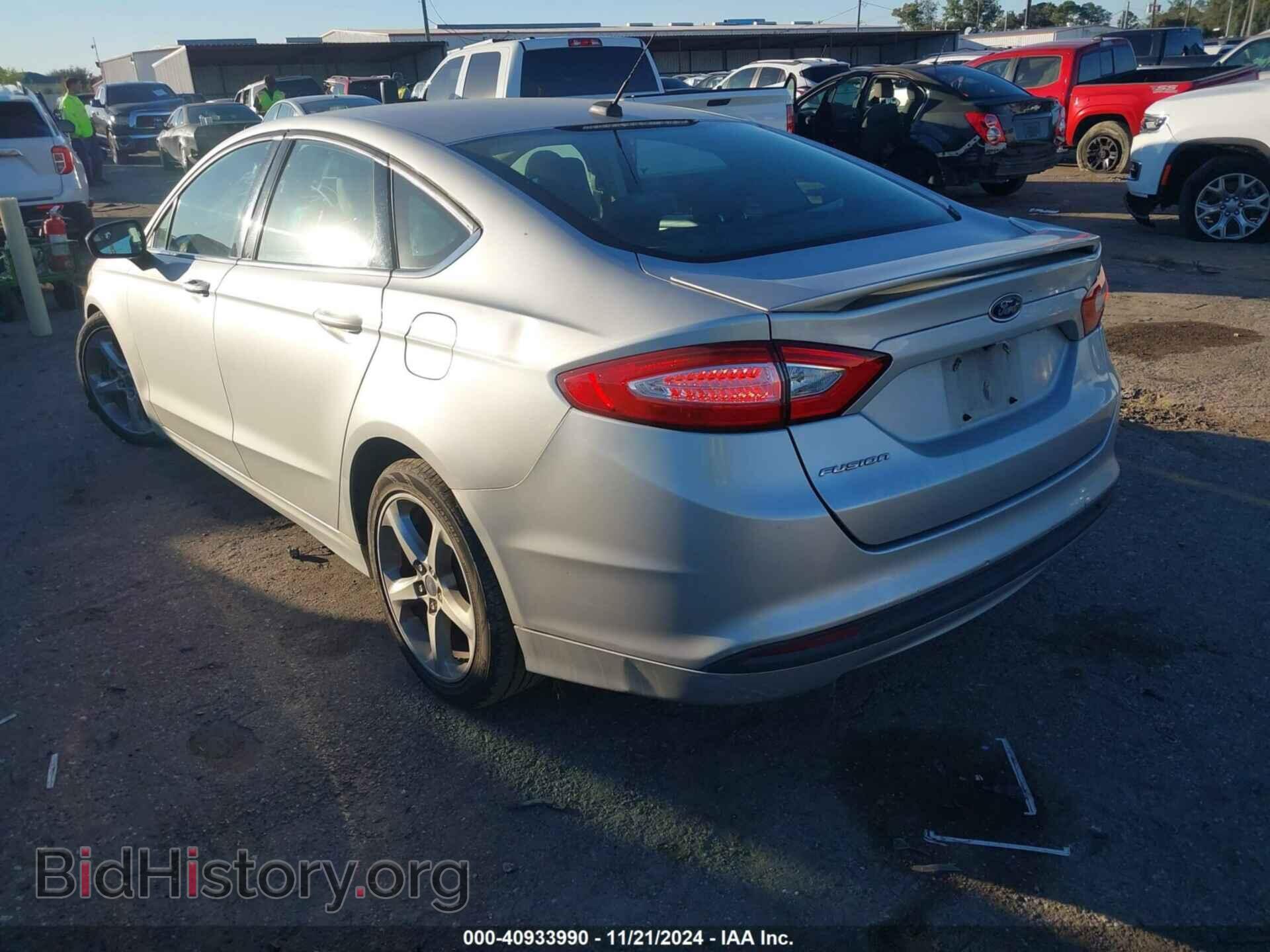 2016 FORD FUSION - VIN: 3FA6P0G77GR340450 - Фото 3