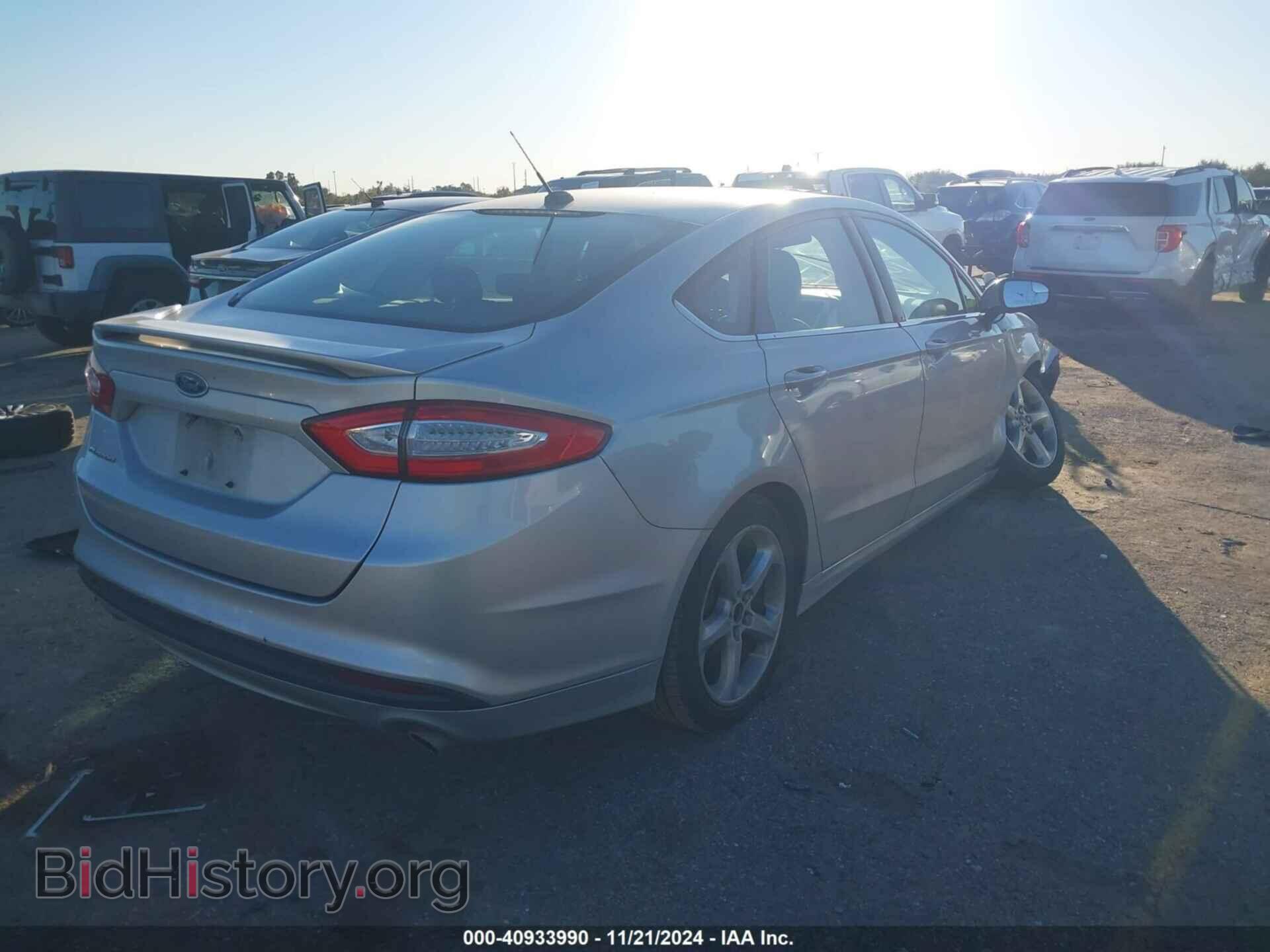 2016 FORD FUSION - VIN: 3FA6P0G77GR340450 - Фото 4