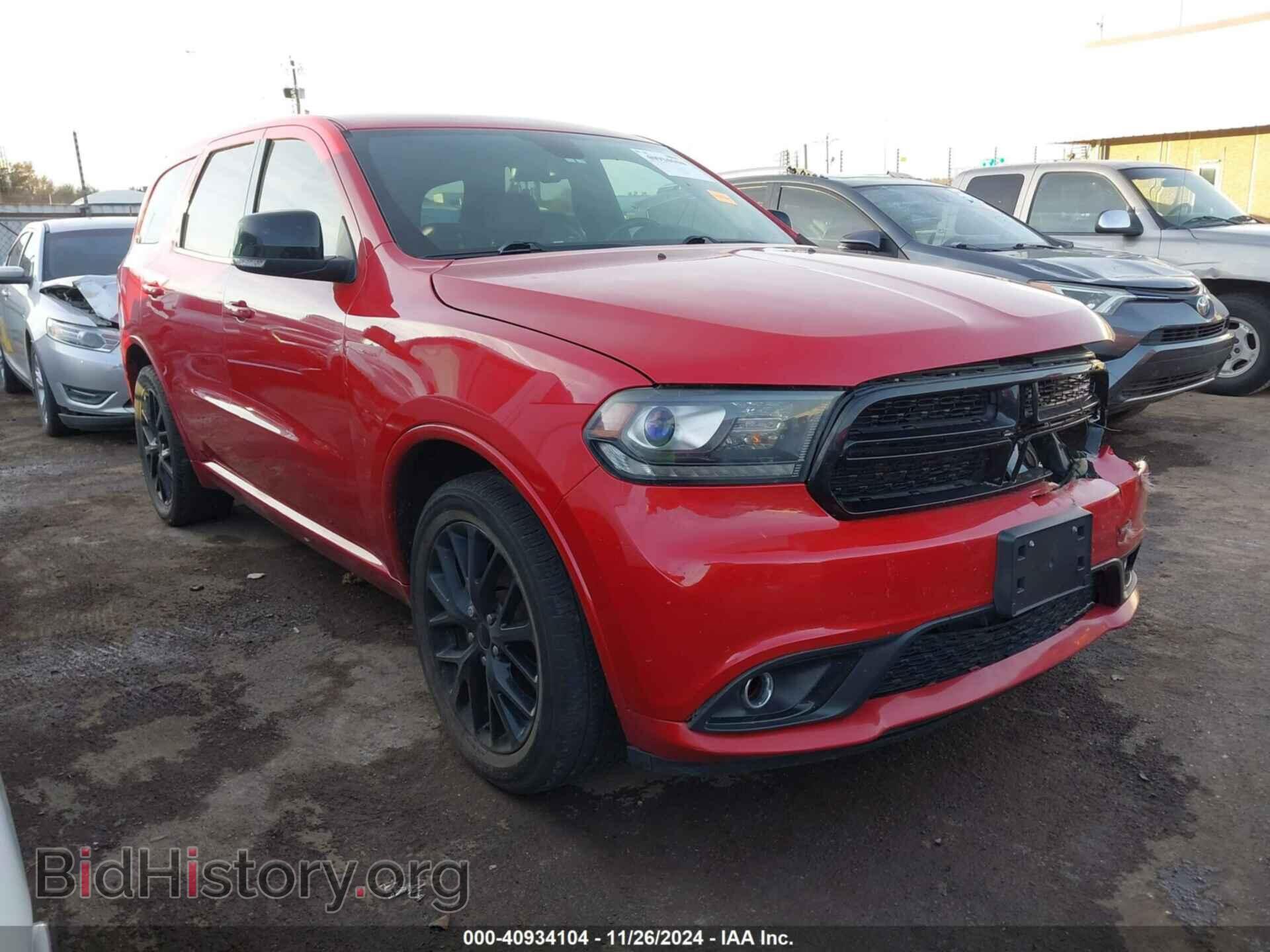 Фотография 1C4RDHDG1GC502509 - DODGE DURANGO 2016