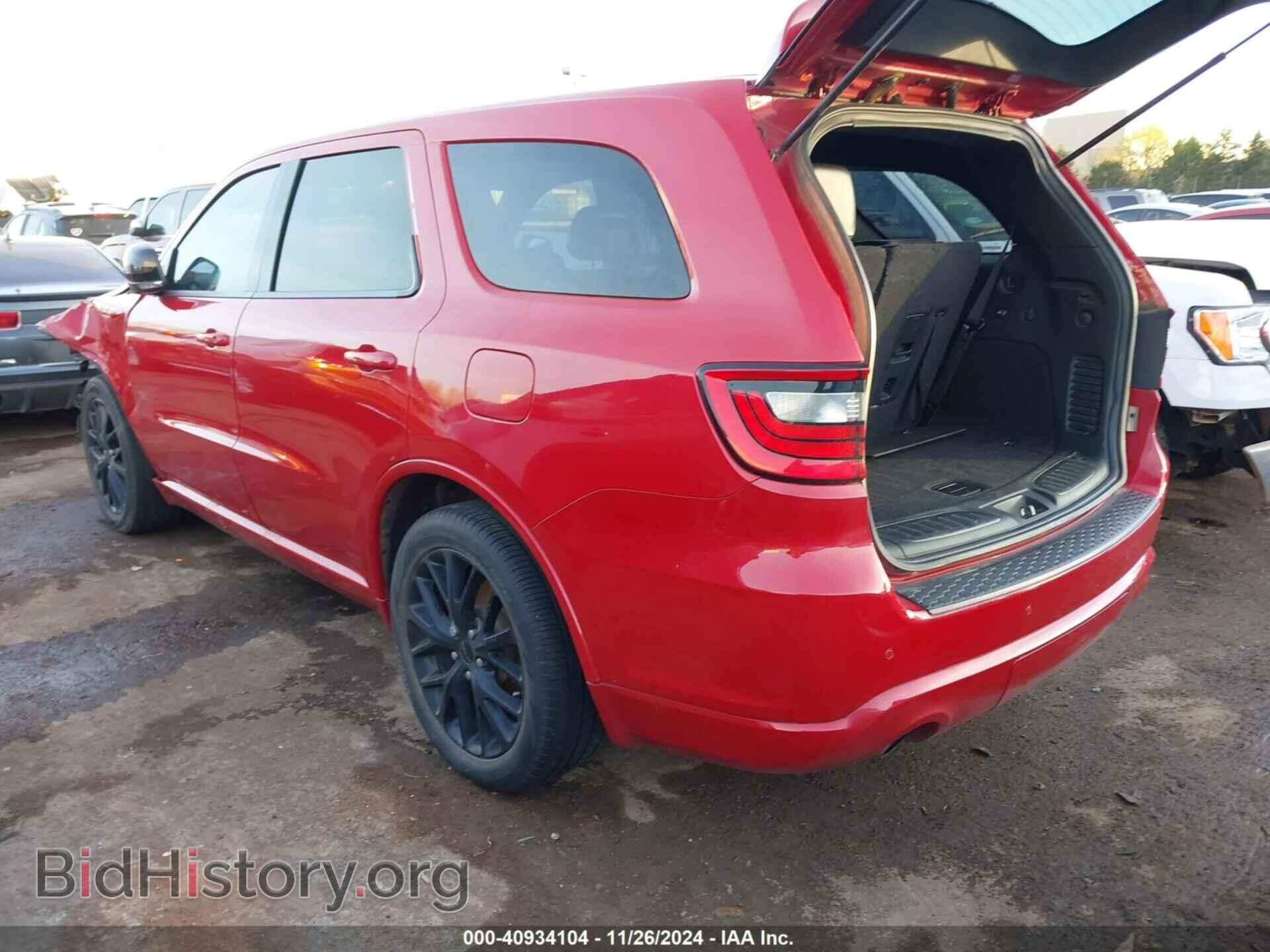 2016 DODGE DURANGO - VIN: 1C4RDHDG1GC502509 - Фото 3