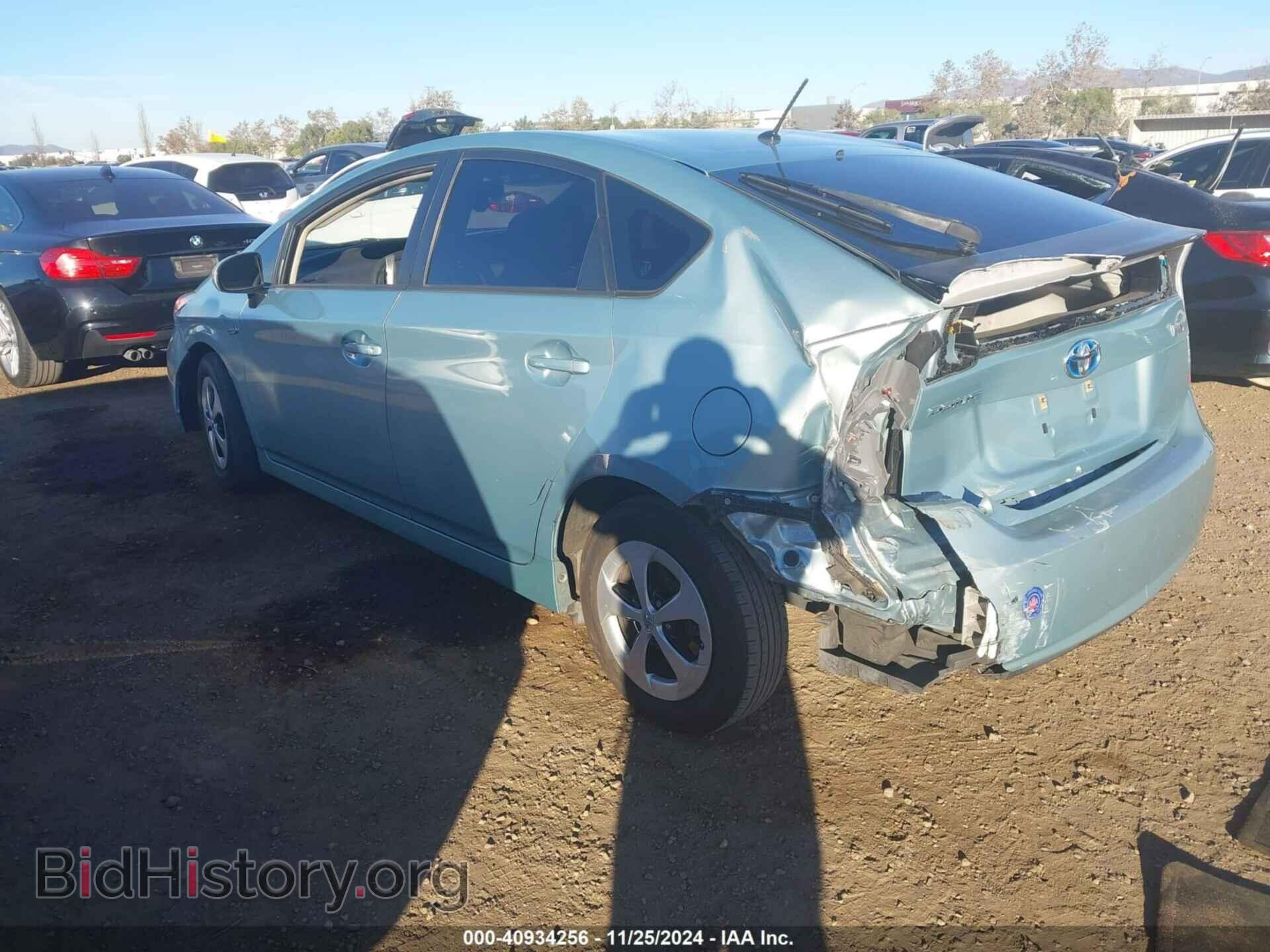 2012 TOYOTA PRIUS - VIN: JTDKN3DU0C1563010 - Фото 3
