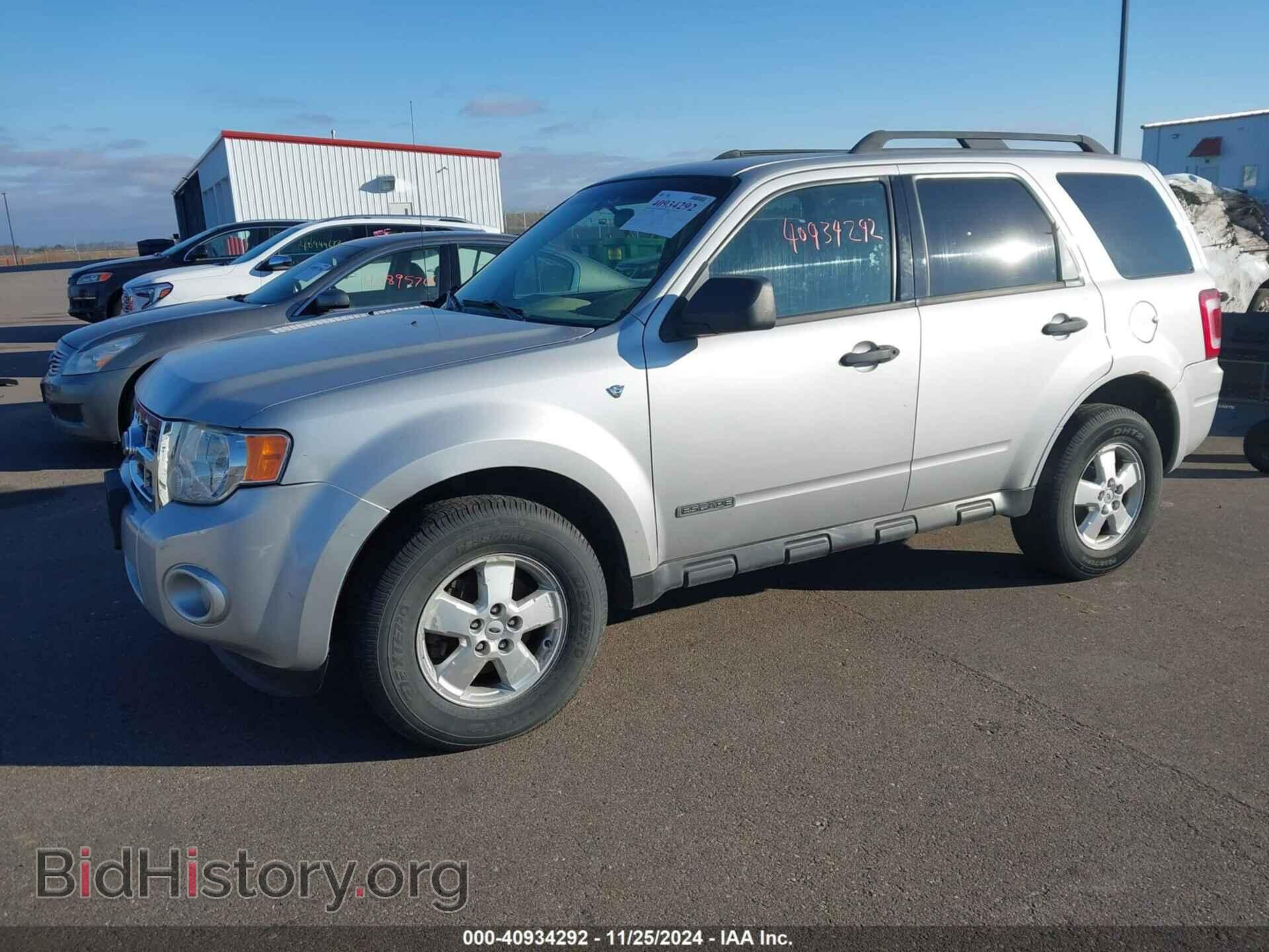 2008 FORD ESCAPE - VIN: 1FMCU93138KD78237 - Фото 2