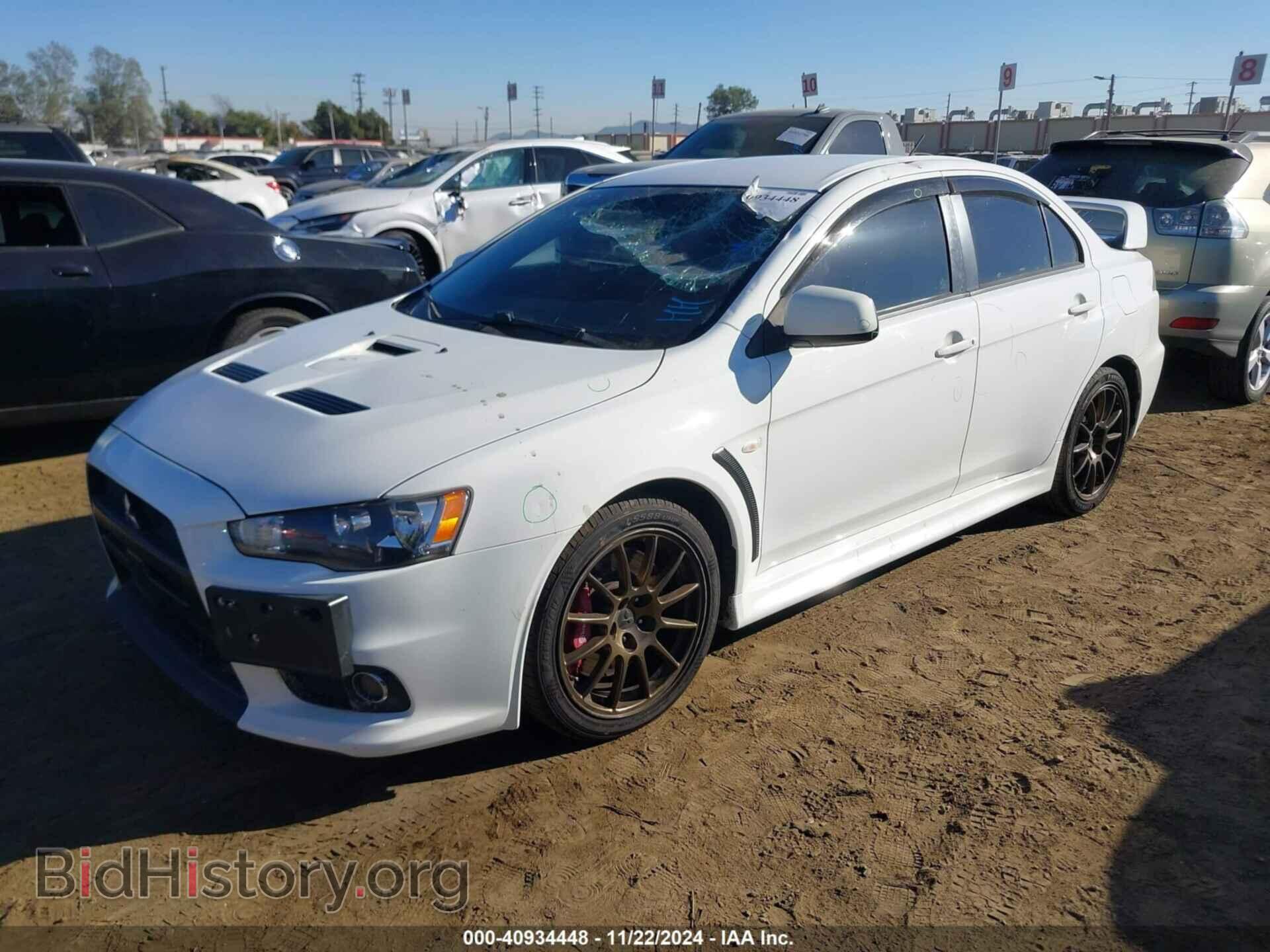 2014 MITSUBISHI LANCER EVOLUTION - VIN: JA32W8FV1EU025173 - Photo 2