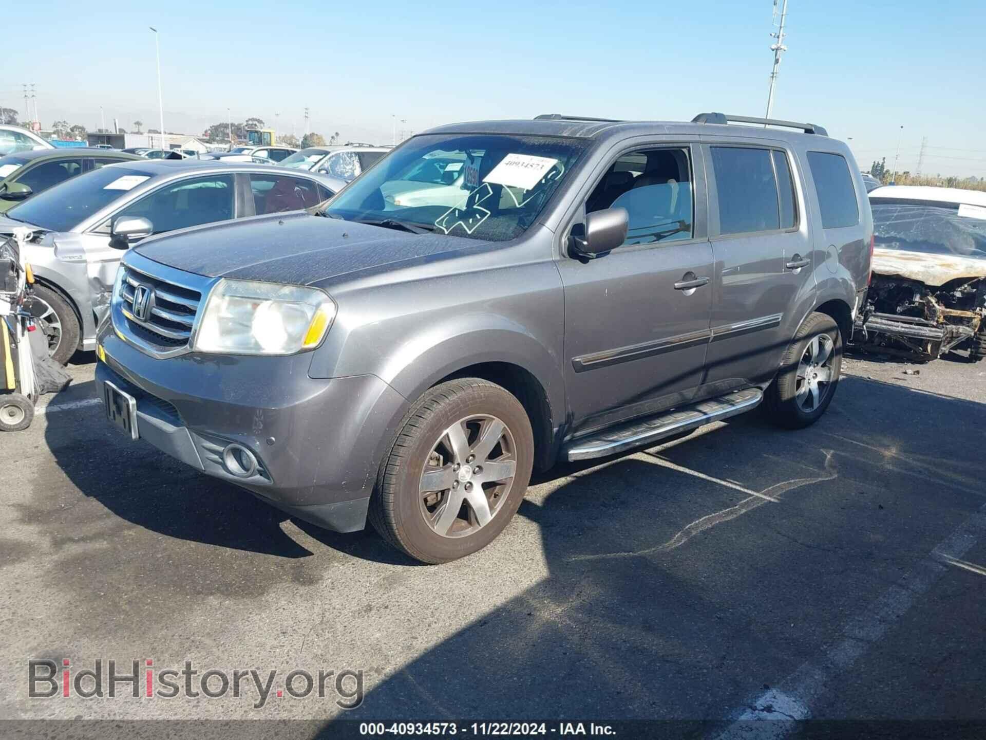 2012 HONDA PILOT - VIN: 5FNYF3H92CB029902 - Фото 2