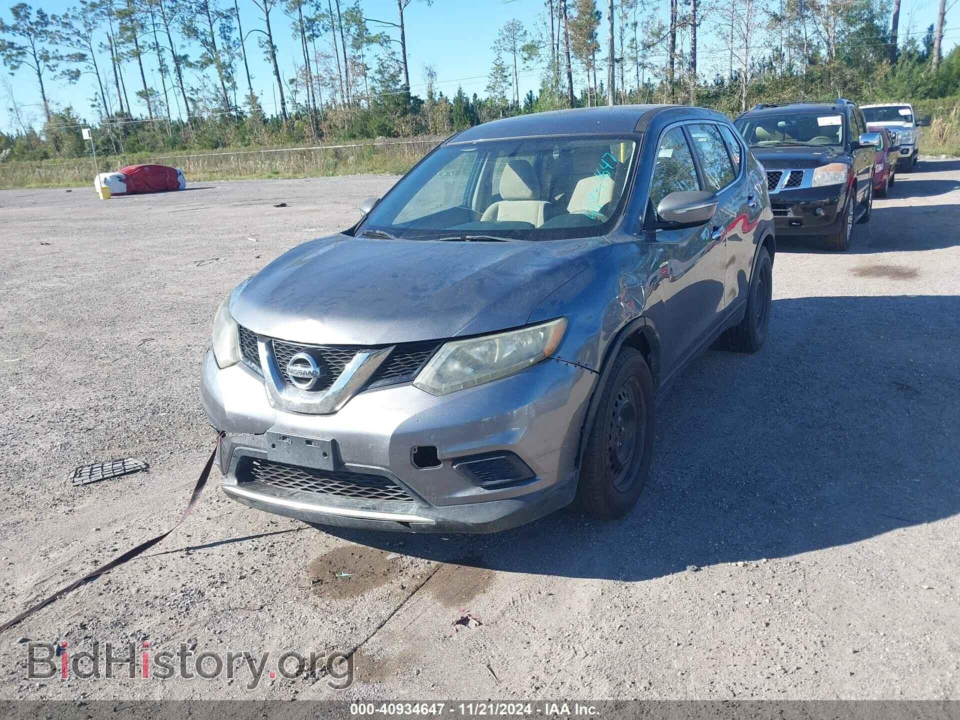 2015 NISSAN ROGUE - VIN: KNMAT2MT5FP533232 - Фото 2
