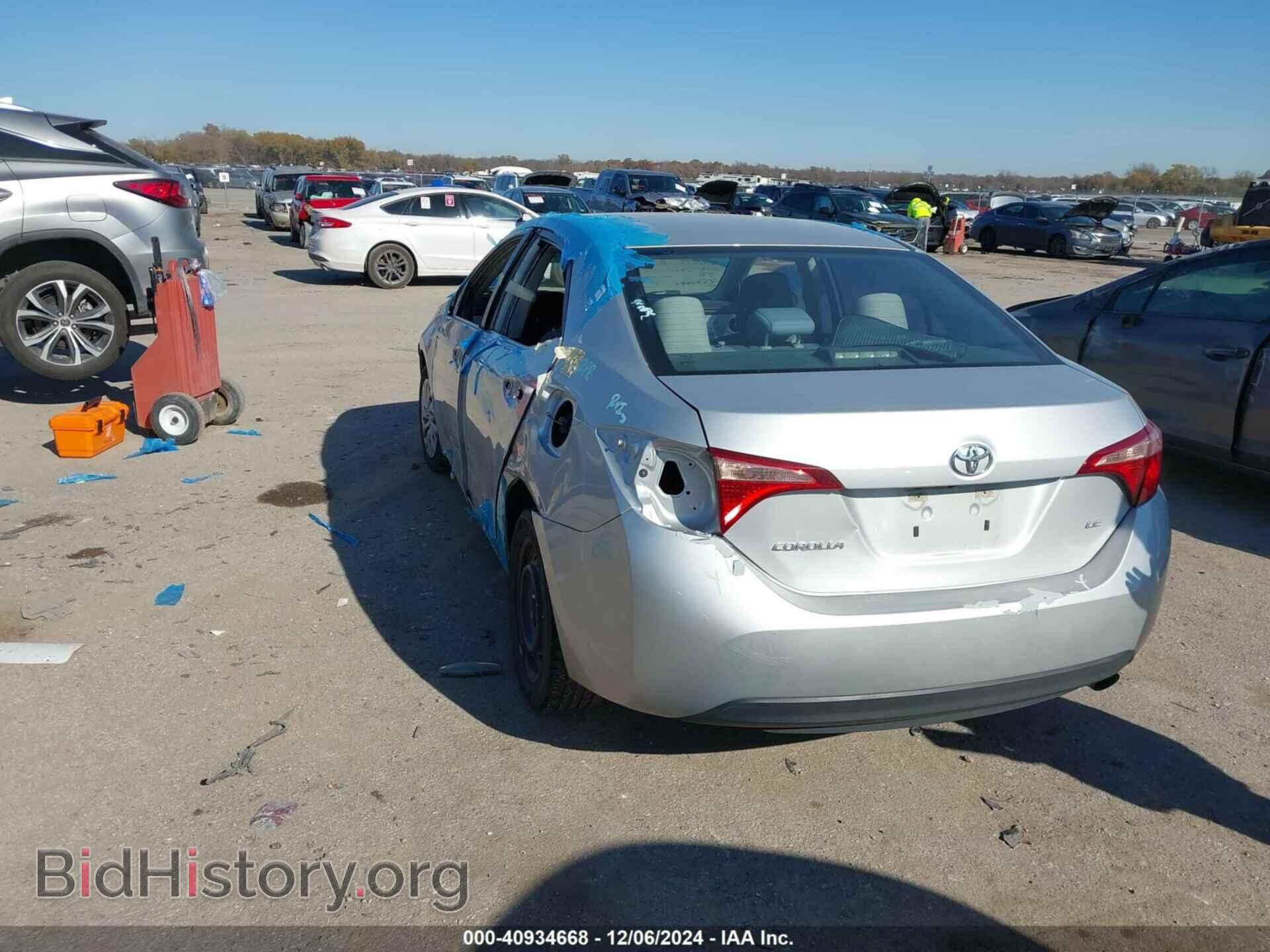 2017 TOYOTA COROLLA - VIN: 5YFBURHE9HP630876 - Фото 3