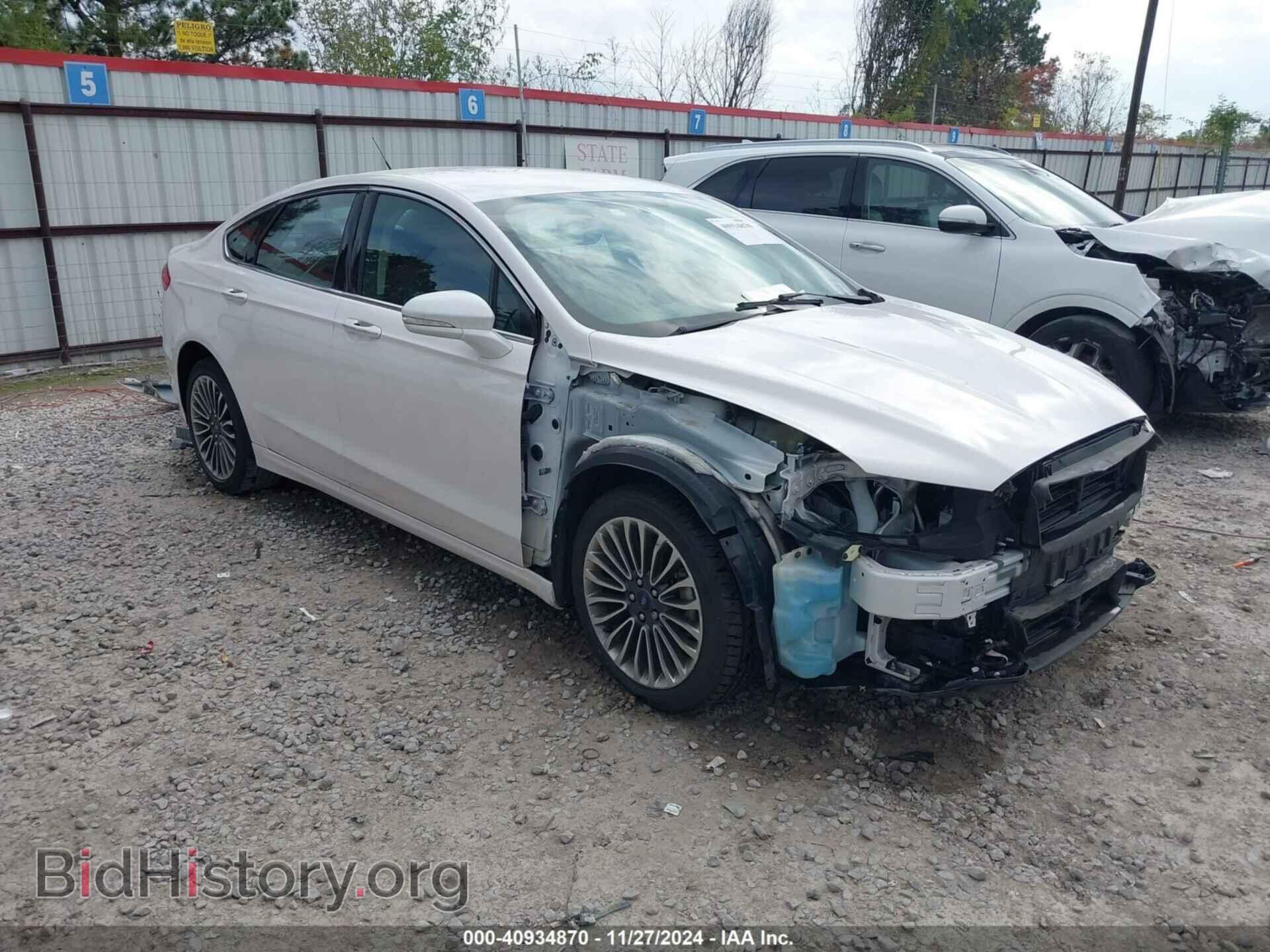 Photo 3FA6P0T99HR378884 - FORD FUSION 2017