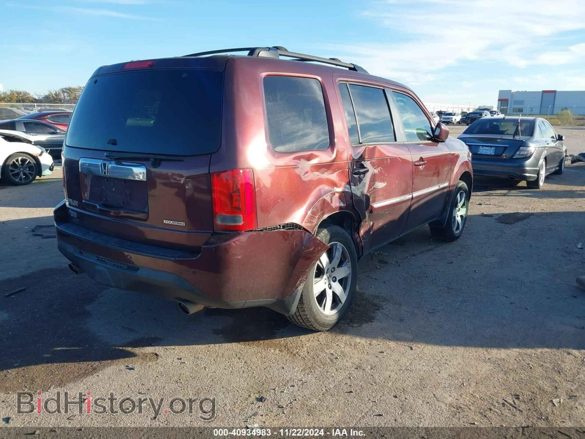 2013 HONDA PILOT - VIN: 5FNYF3H97DB024602 - Фото 4