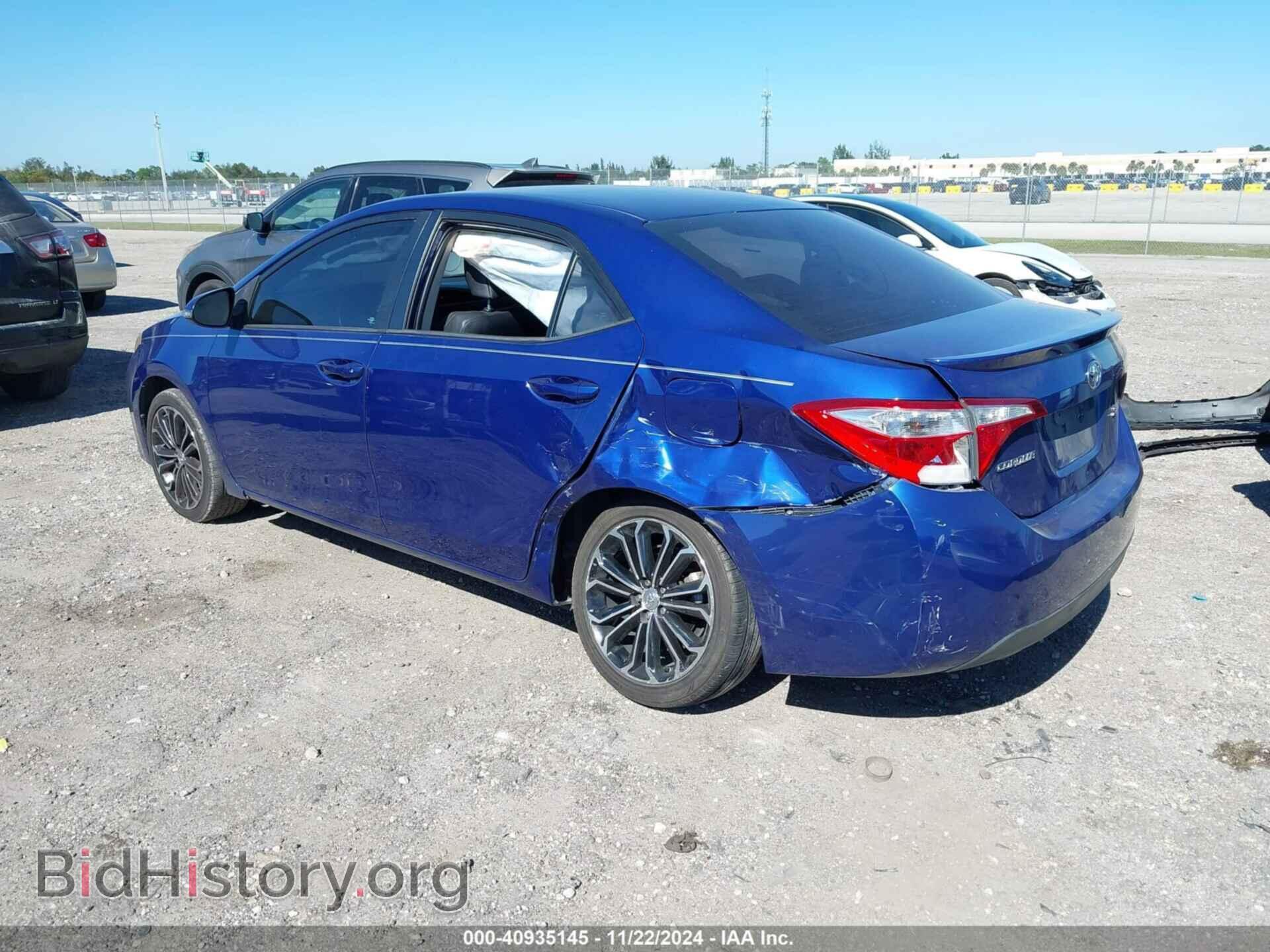 2016 TOYOTA COROLLA - VIN: 5YFBURHE5GP534399 - Фото 3