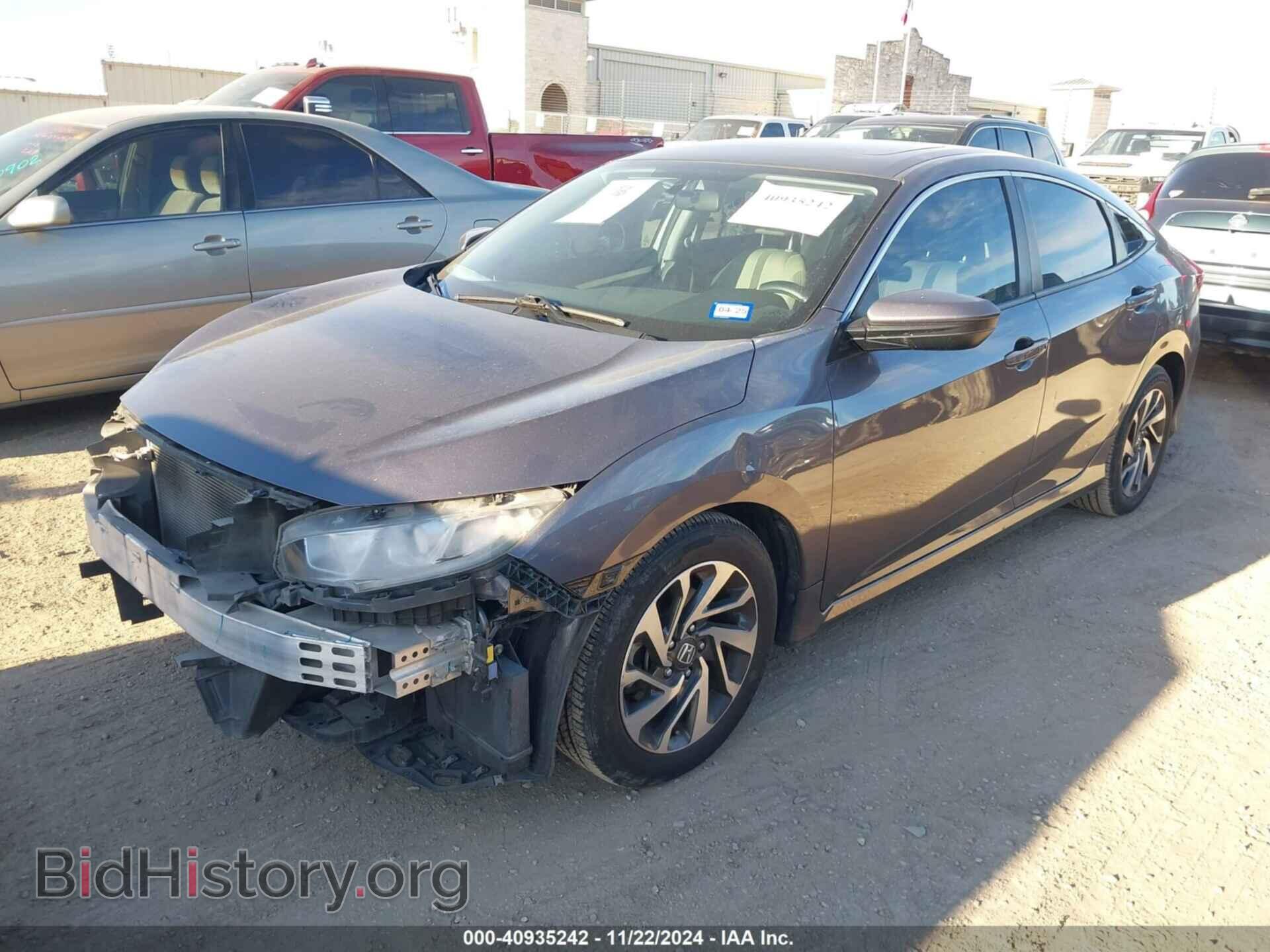 2017 HONDA CIVIC - VIN: 19XFC2F71HE027082 - Фото 2