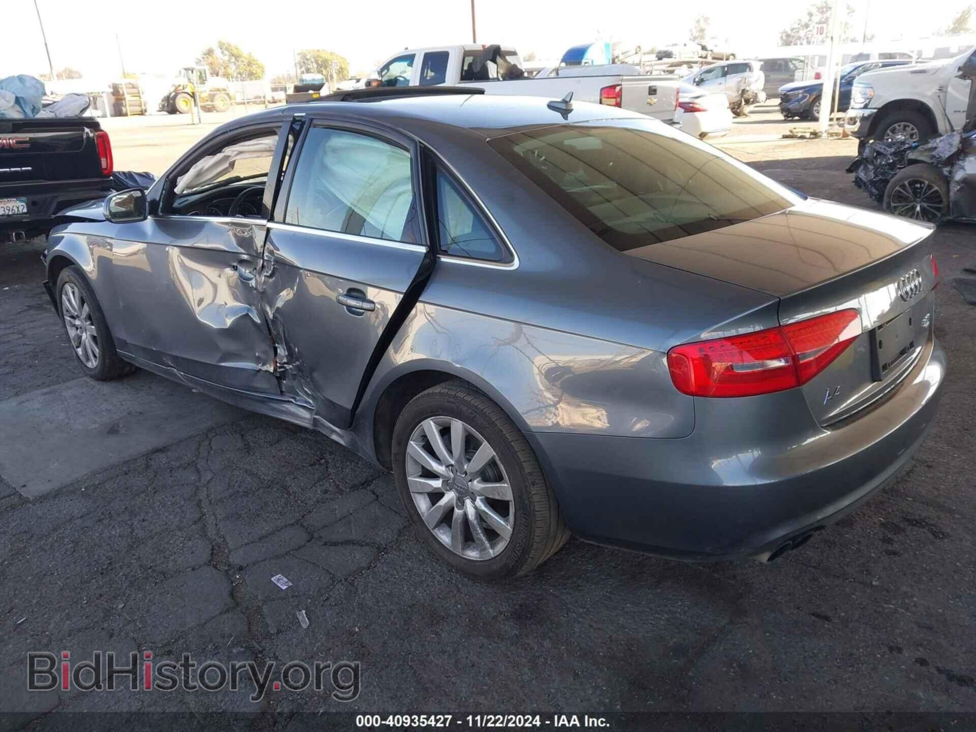 2013 AUDI A4 - VIN: WAUBFAFL8DN004138 - Фото 3