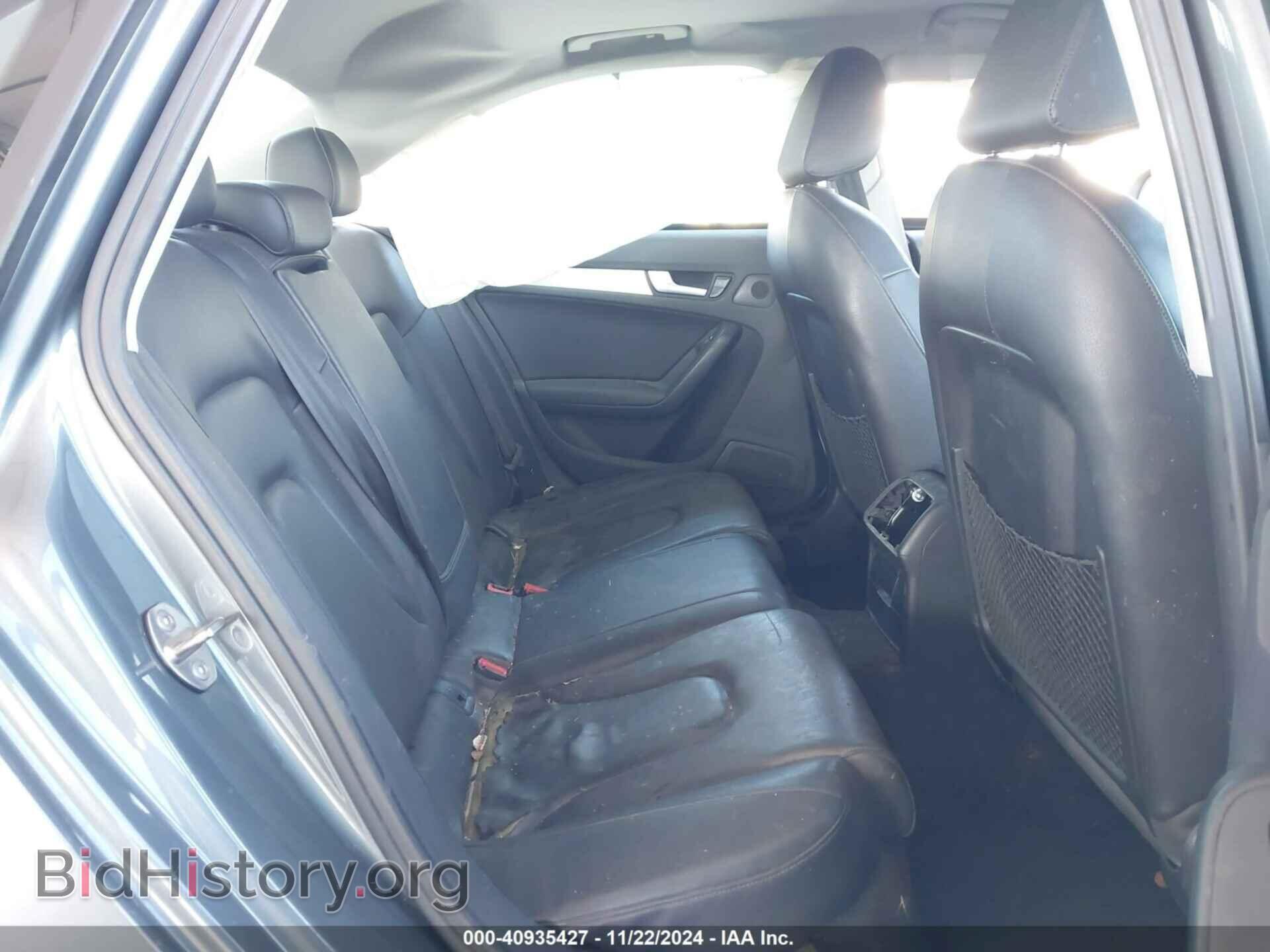 2013 AUDI A4 - VIN: WAUBFAFL8DN004138 - Фото 8