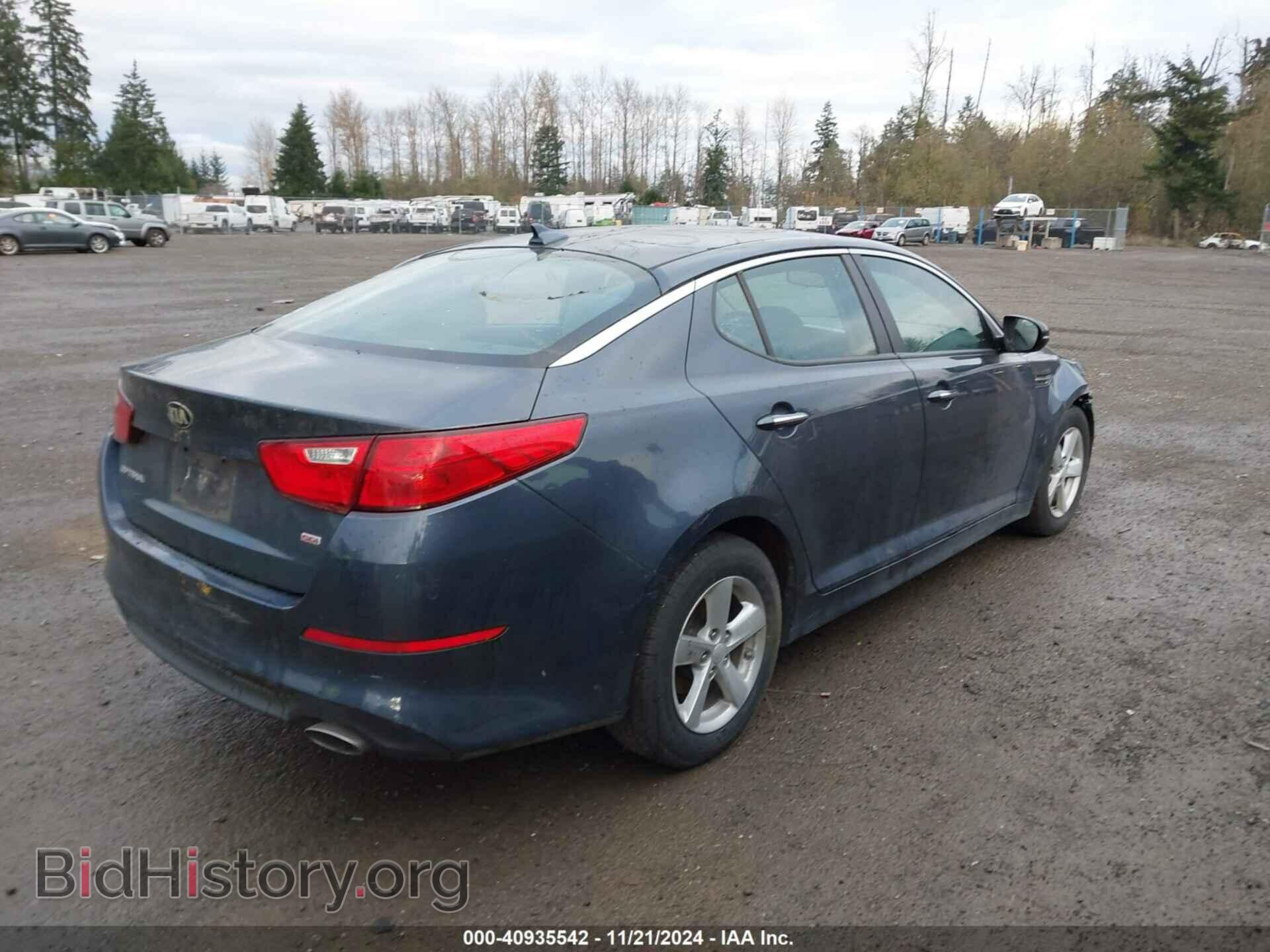 2015 KIA OPTIMA - VIN: KNAGM4A76F5592003 - Photo 4