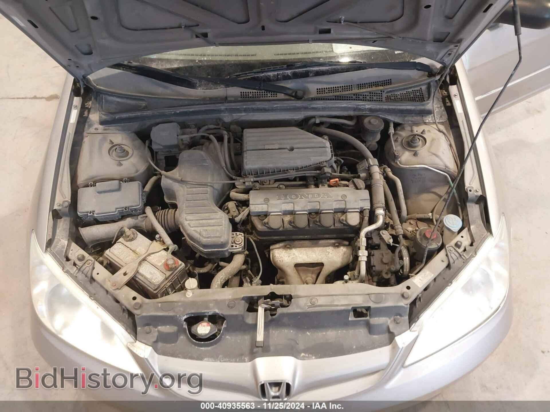 2005 HONDA CIVIC - VIN: 2HGES165X5H616902 - Фото 10