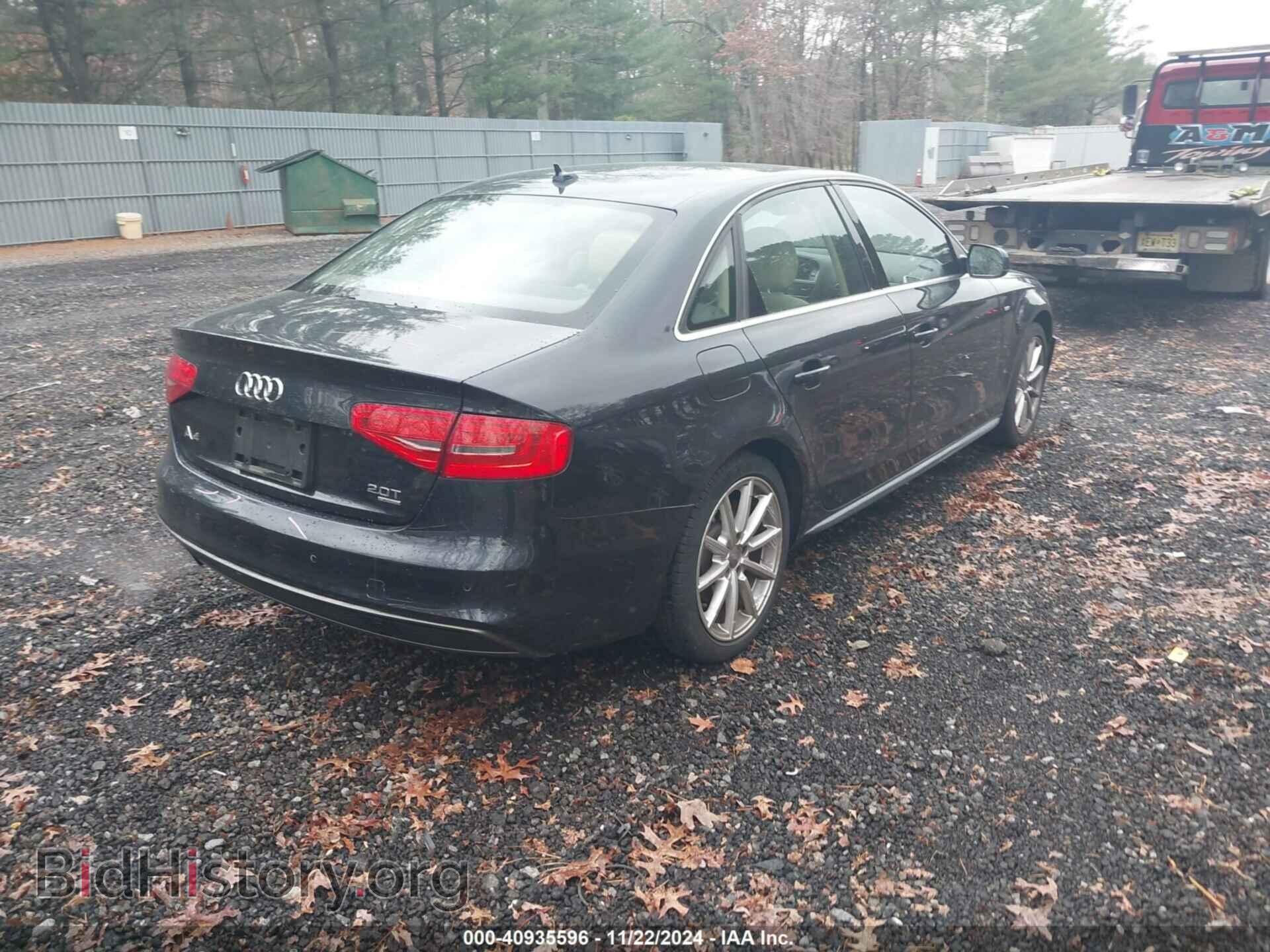 2014 AUDI A4 - VIN: WAUFFAFL7EN032225 - Фото 4