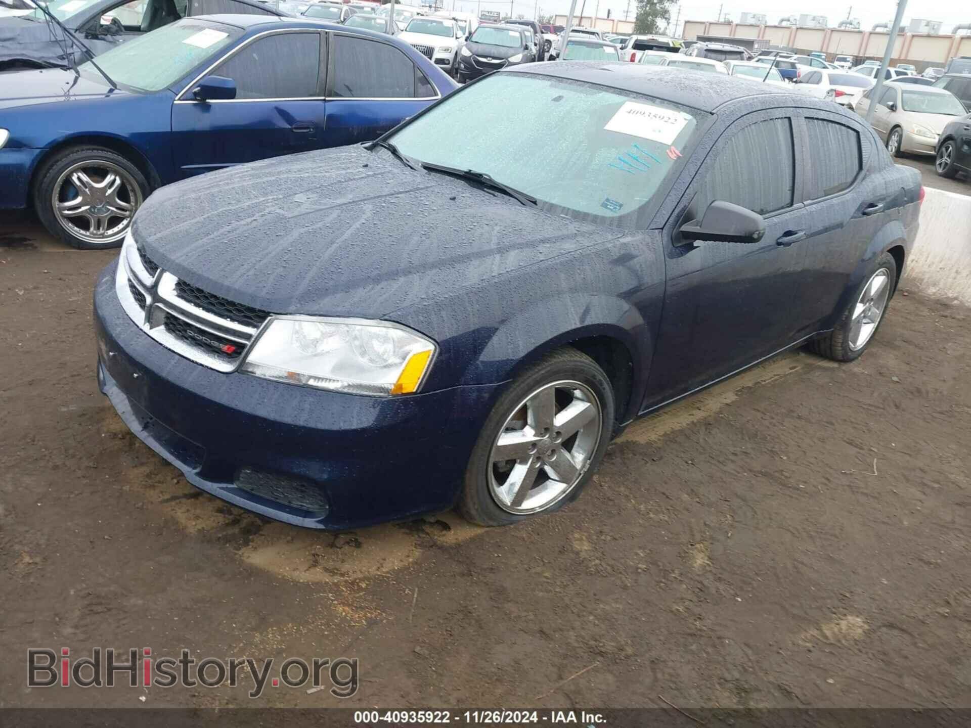 2013 DODGE AVENGER - VIN: 1C3CDZAB5DN710109 - Фото 2