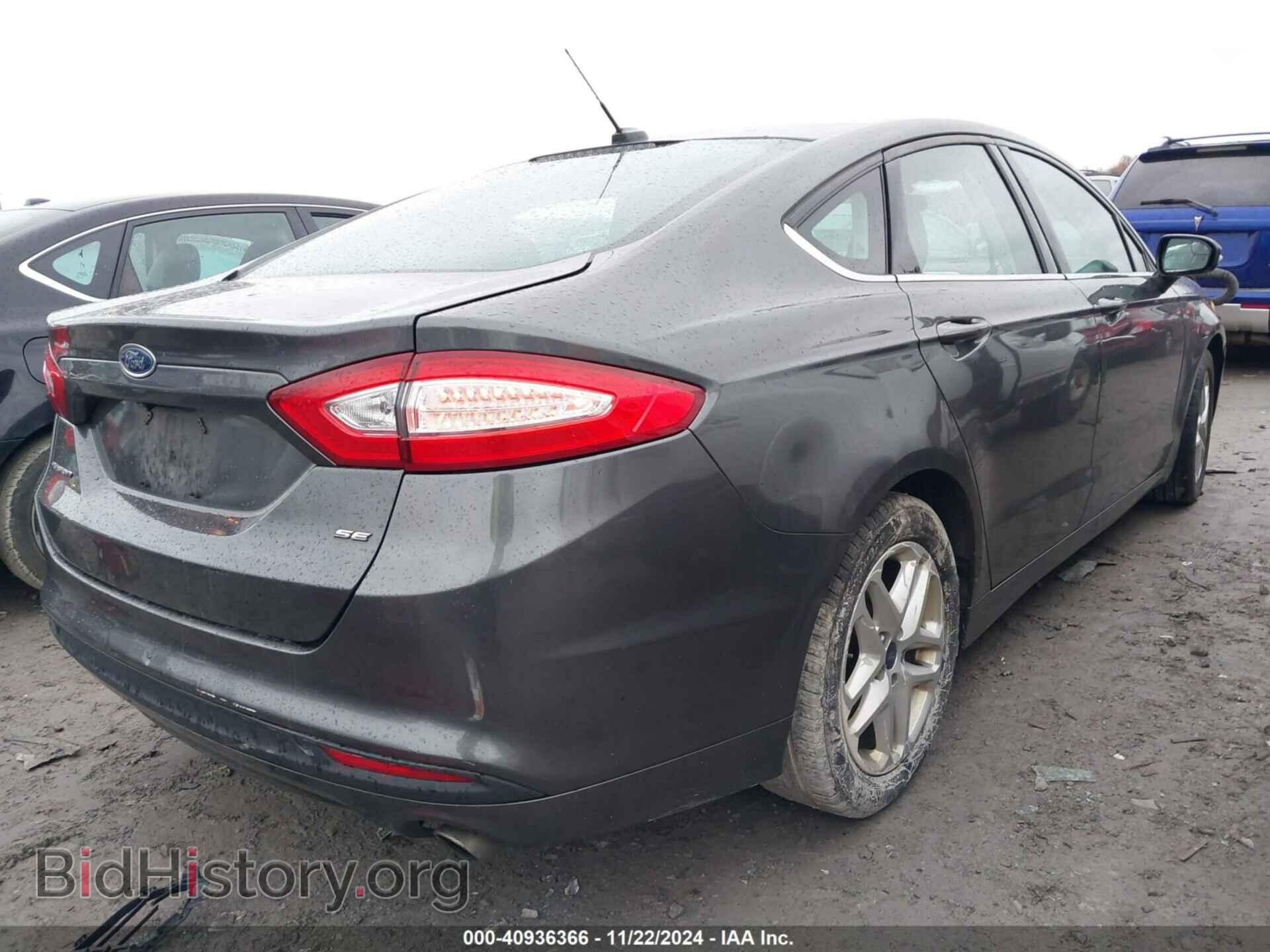 2016 FORD FUSION - VIN: 3FA6P0H72GR389733 - Фото 4
