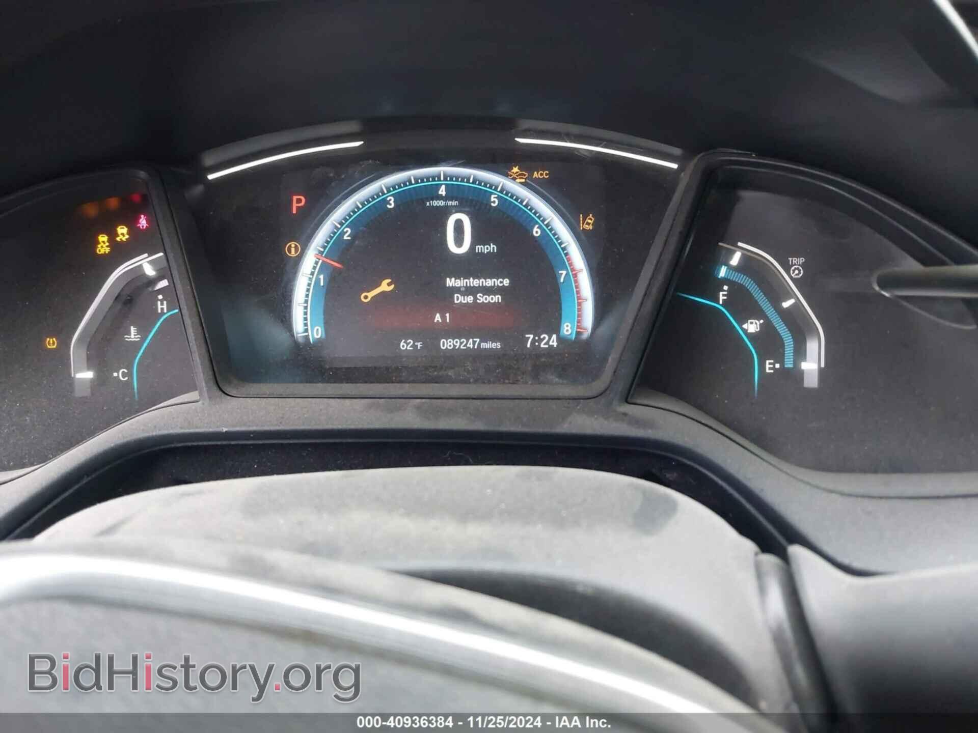 2019 HONDA CIVIC - VIN: 2HGFC2F62KH511590 - Фото 7
