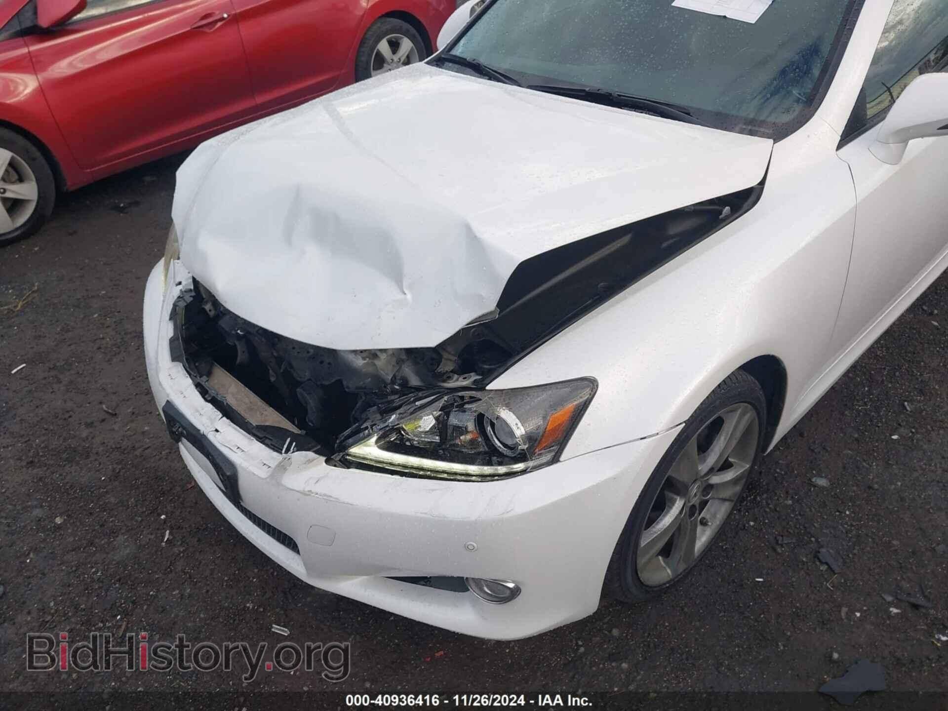 2012 LEXUS IS 250C - VIN: JTHFF2C25C2525869 - Фото 6