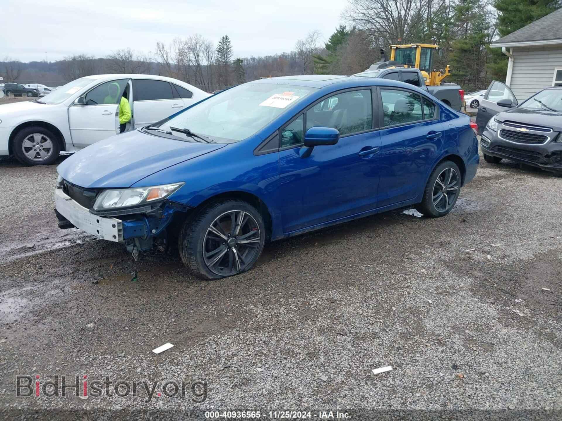 2015 HONDA CIVIC - VIN: 19XFB2F94FE019222 - Фото 2