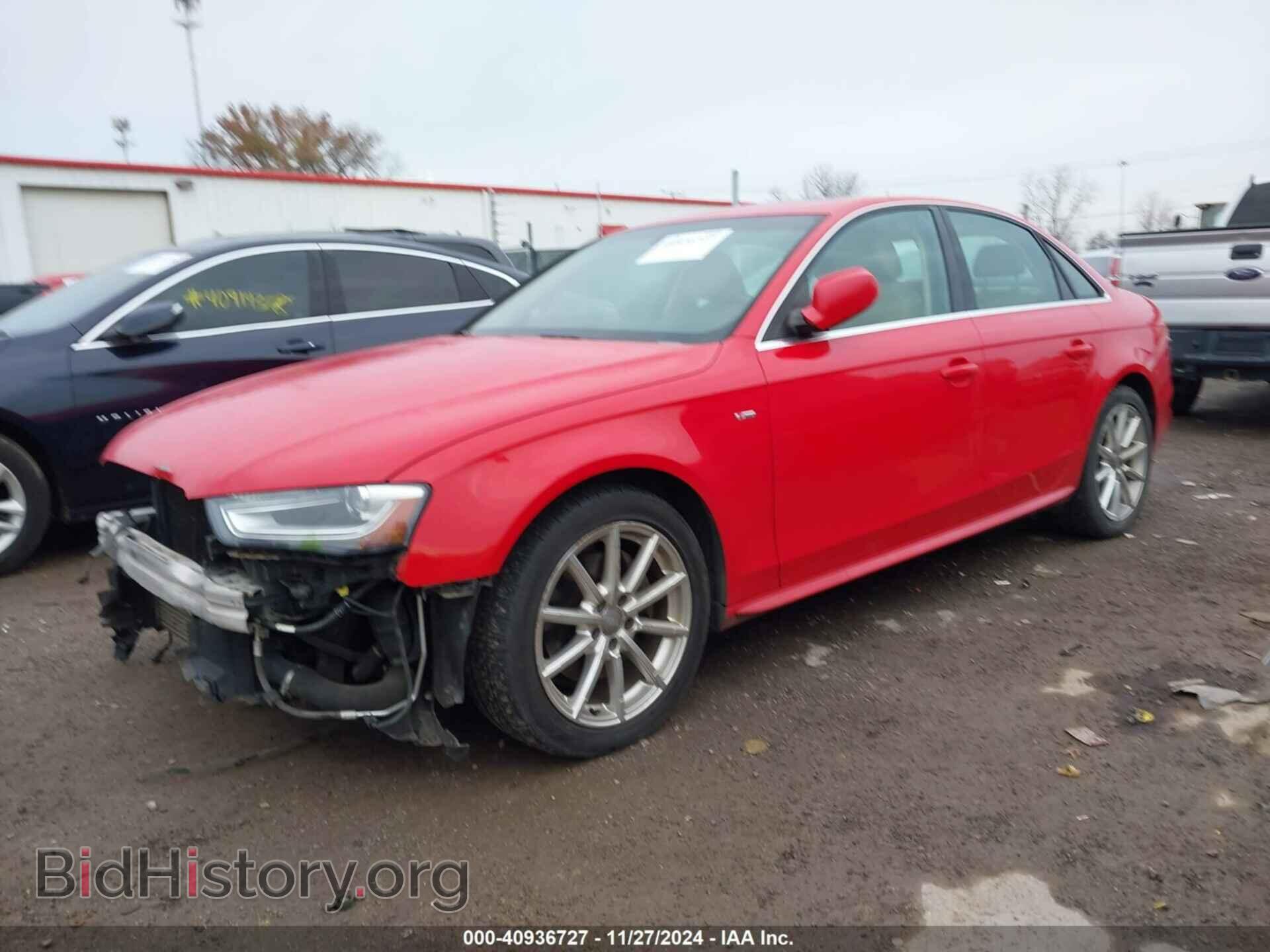 2014 AUDI A4 - VIN: WAUFFAFL8EN001551 - Фото 2
